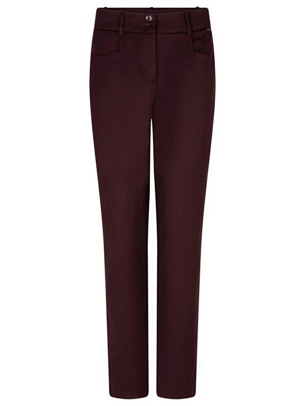 Red Button Slim Fit Broek Diana Rood 2900083209070