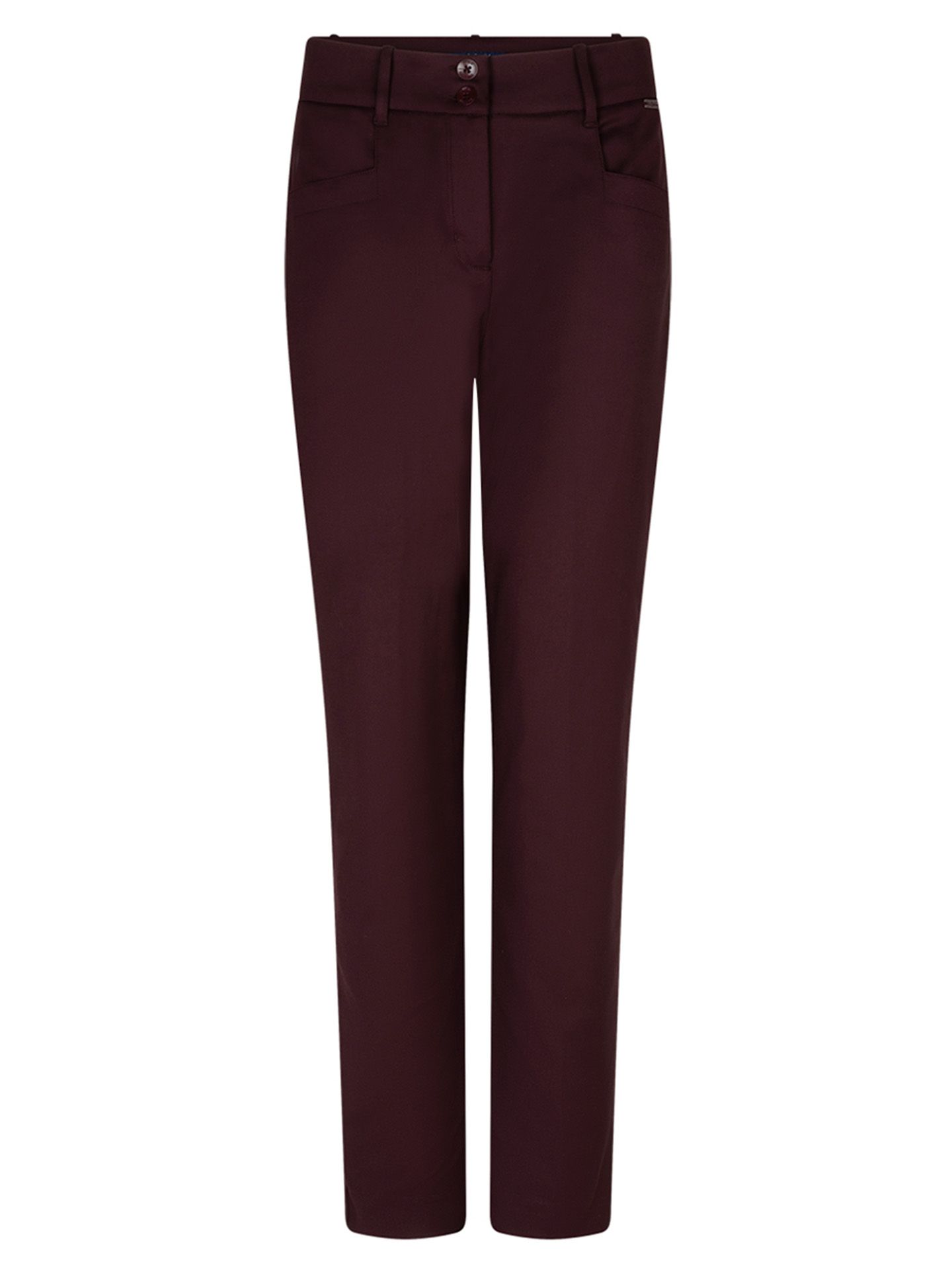 Red Button Slim Fit Broek Diana Bruin 00085479-5800