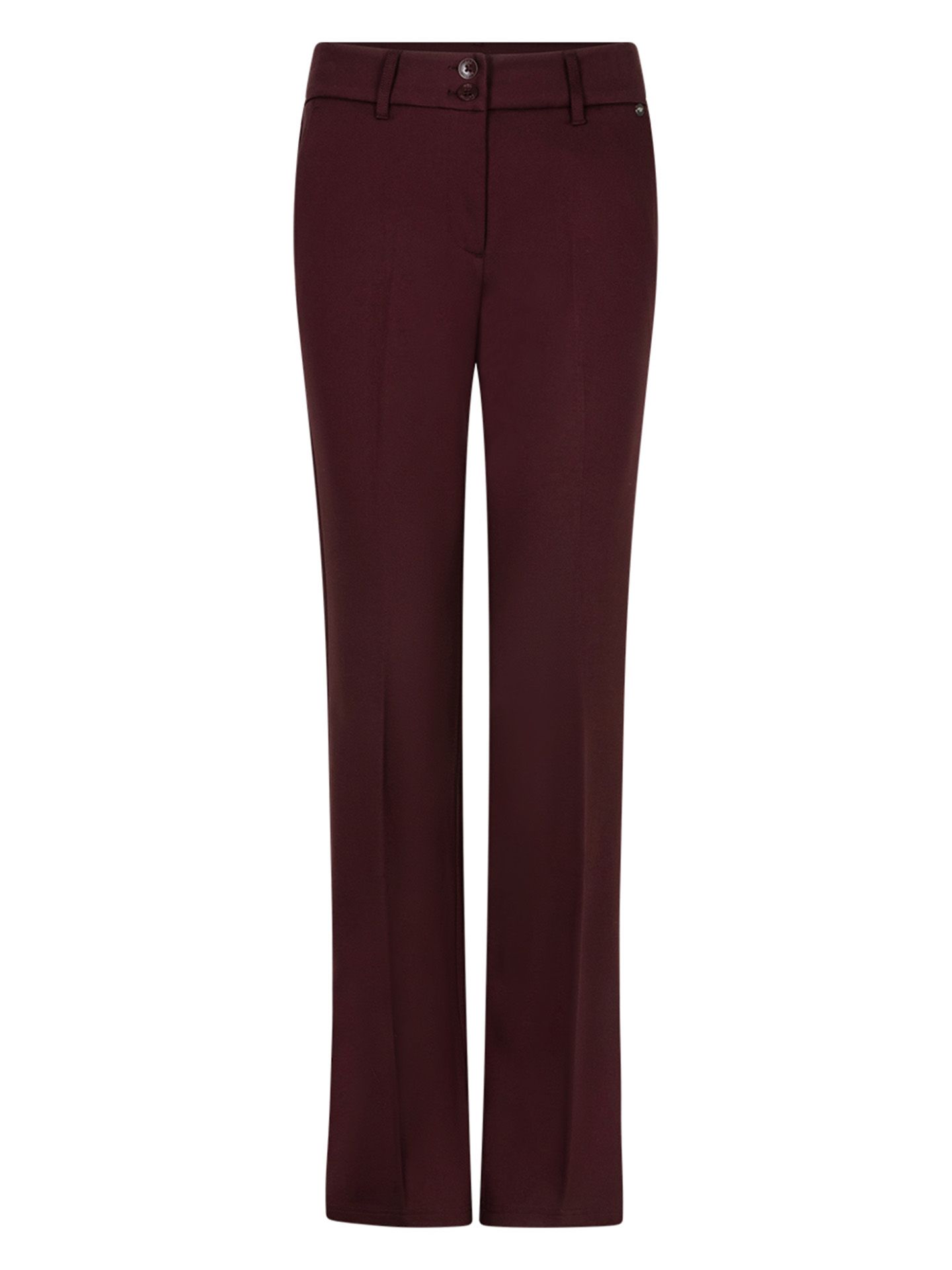 Red Button Flared Broek Bibette Rood 00085512-3600