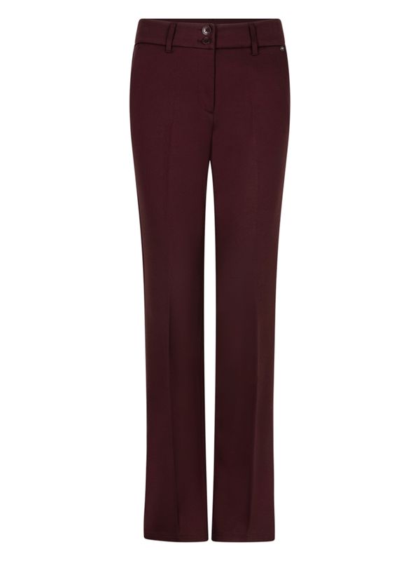 Red Button Flared Broek Bibette Rood 2900083247577