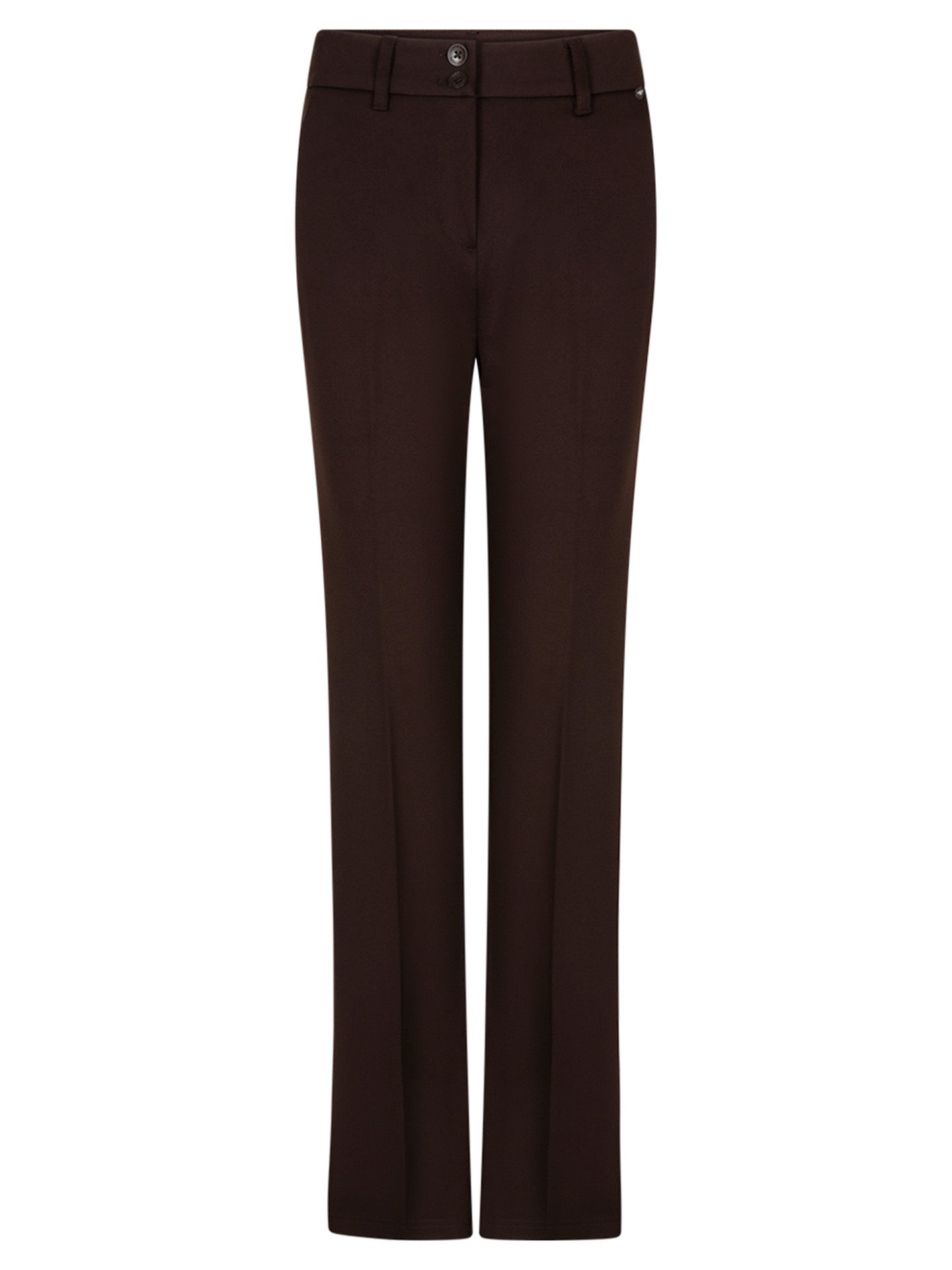 Red Button Flared Broek Bibette Bruin 00085512-5800