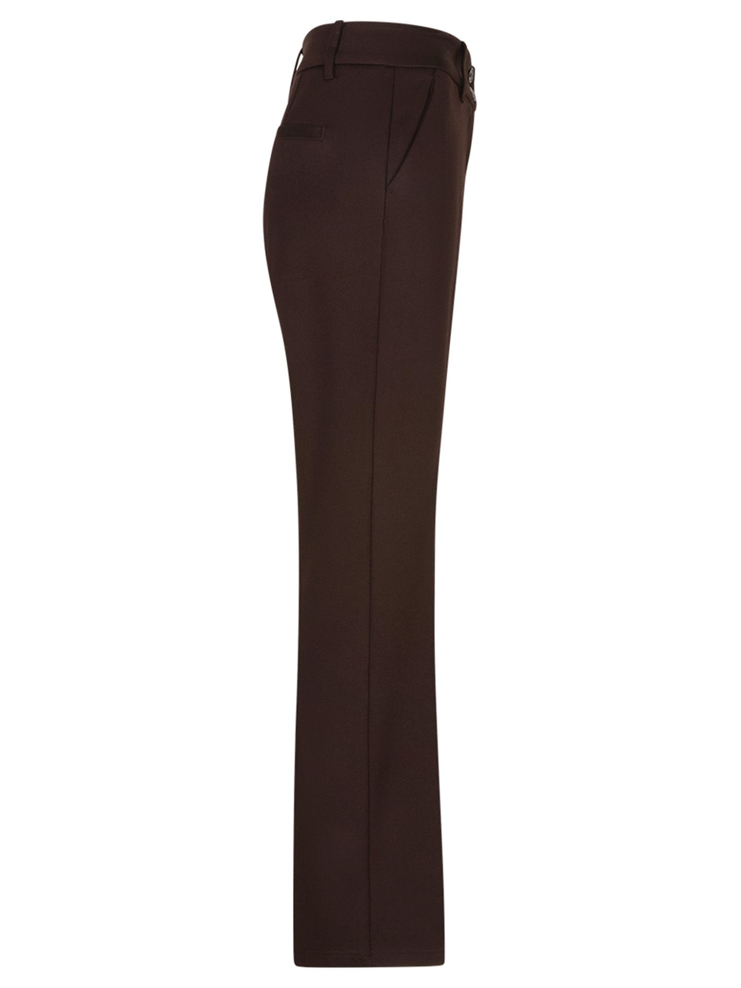 Red Button Flared Broek Bibette Bruin 00085512-5800