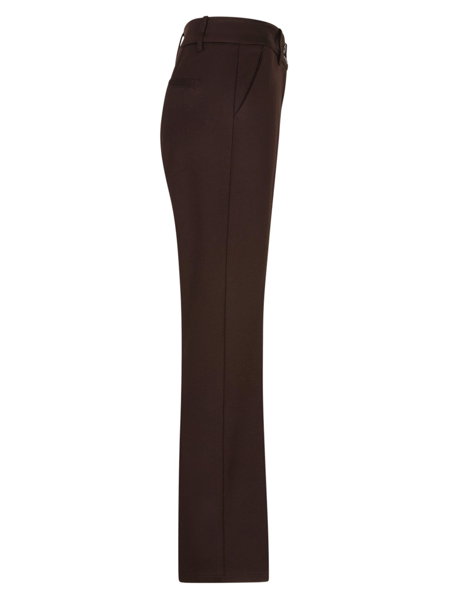 Red Button Flared Broek Bibette Bruin 00085512-5800