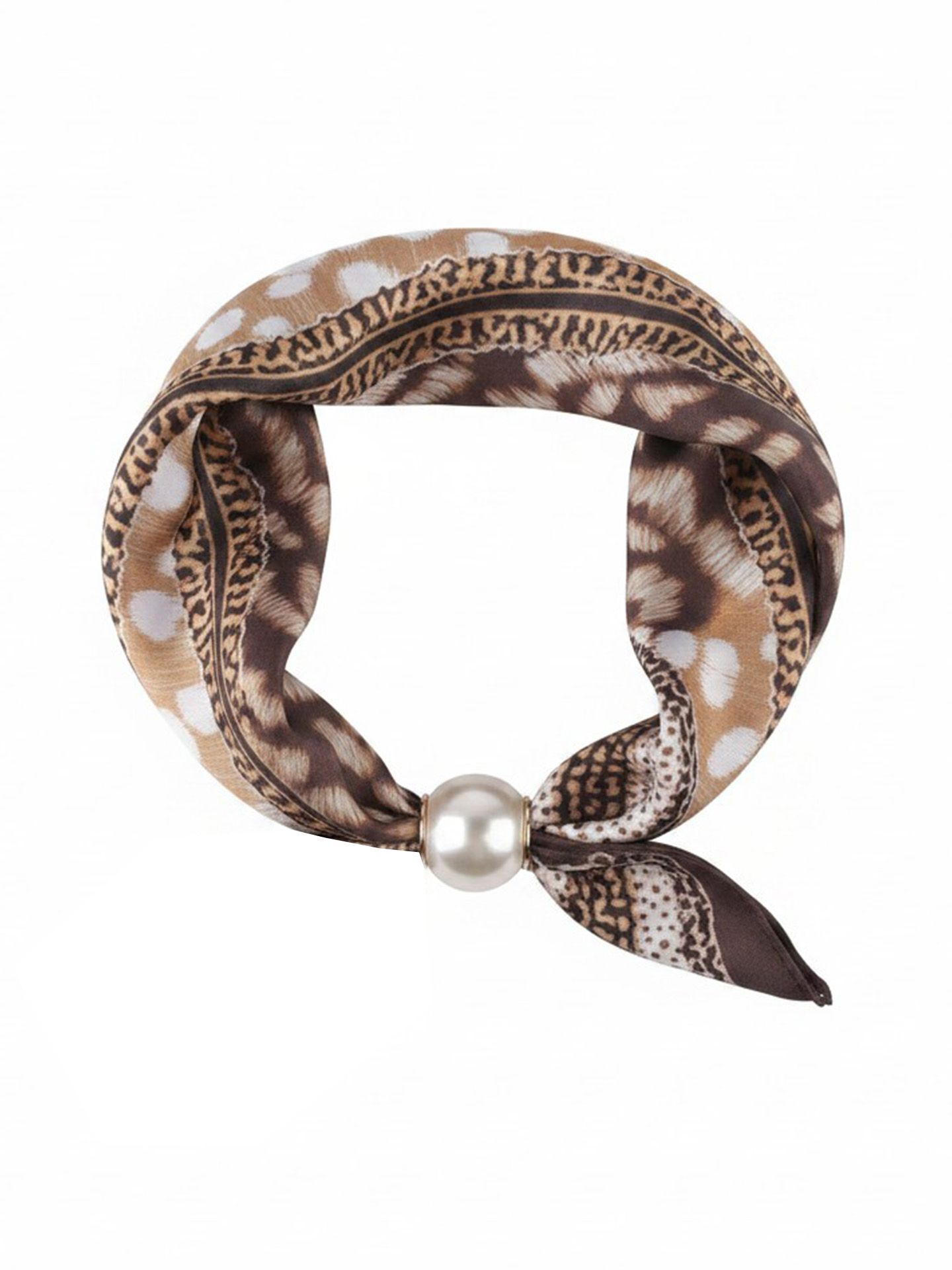 From Paris with Love Sjaal Roos Bruin 00085516-5800