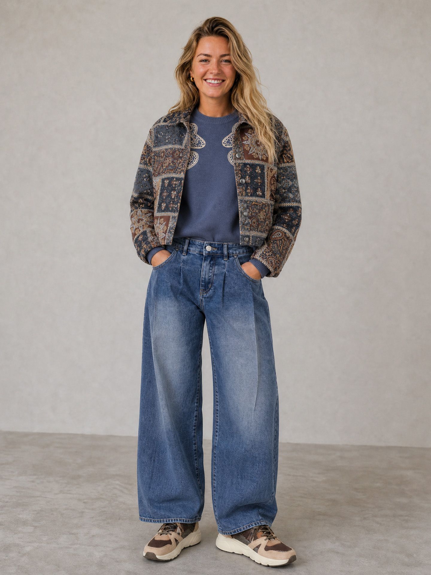 SAAR Blazer Kreta Blauw 00085539-1500