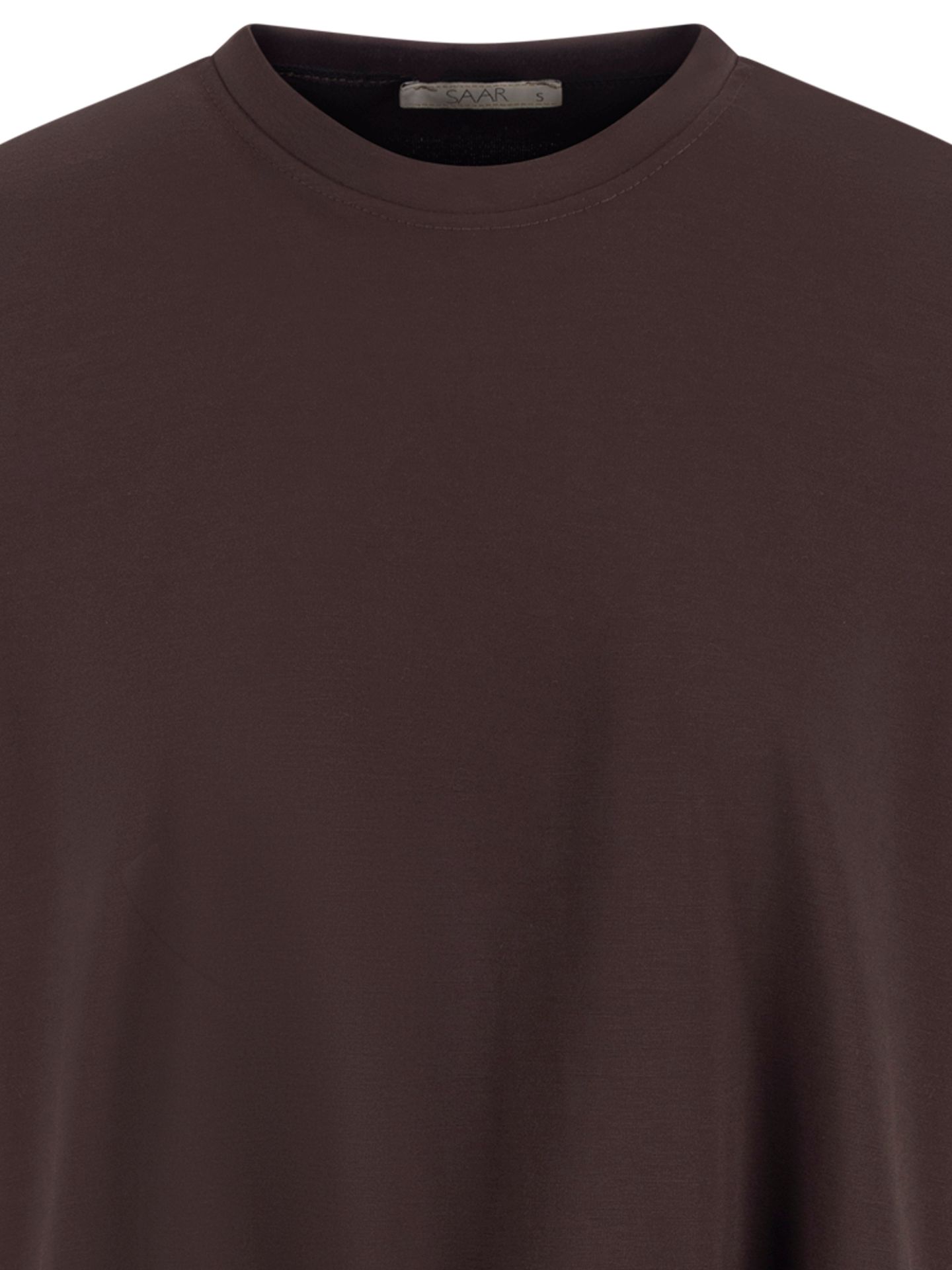 SAAR T-shirt Vroom Bruin 00085566-5800
