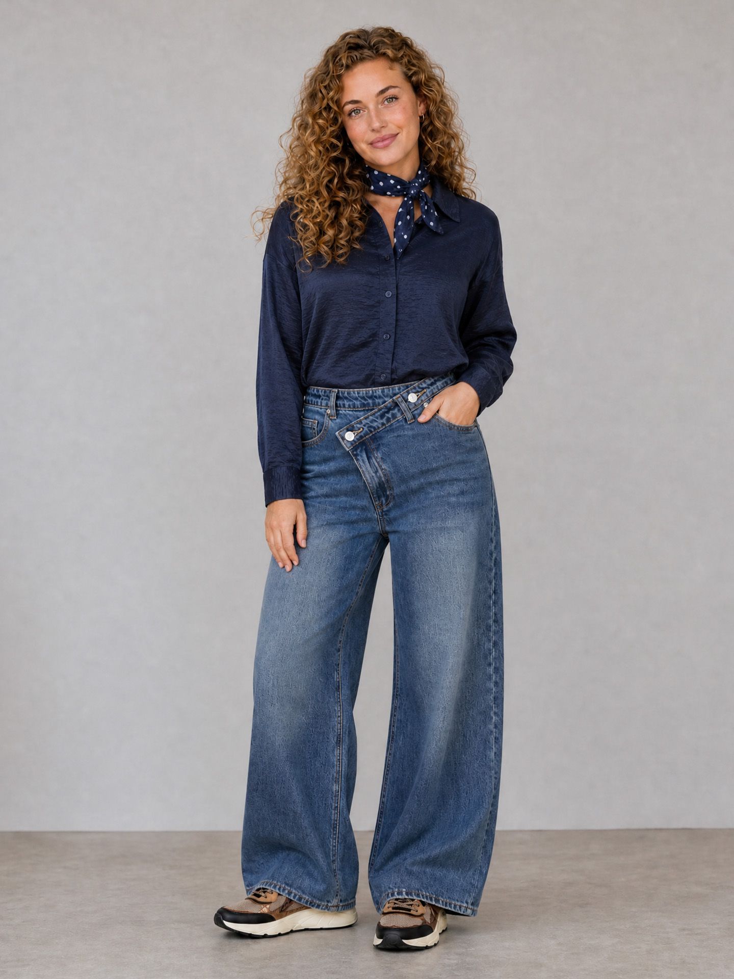 SAAR Blouse Valcory Blauw 00085567-1500