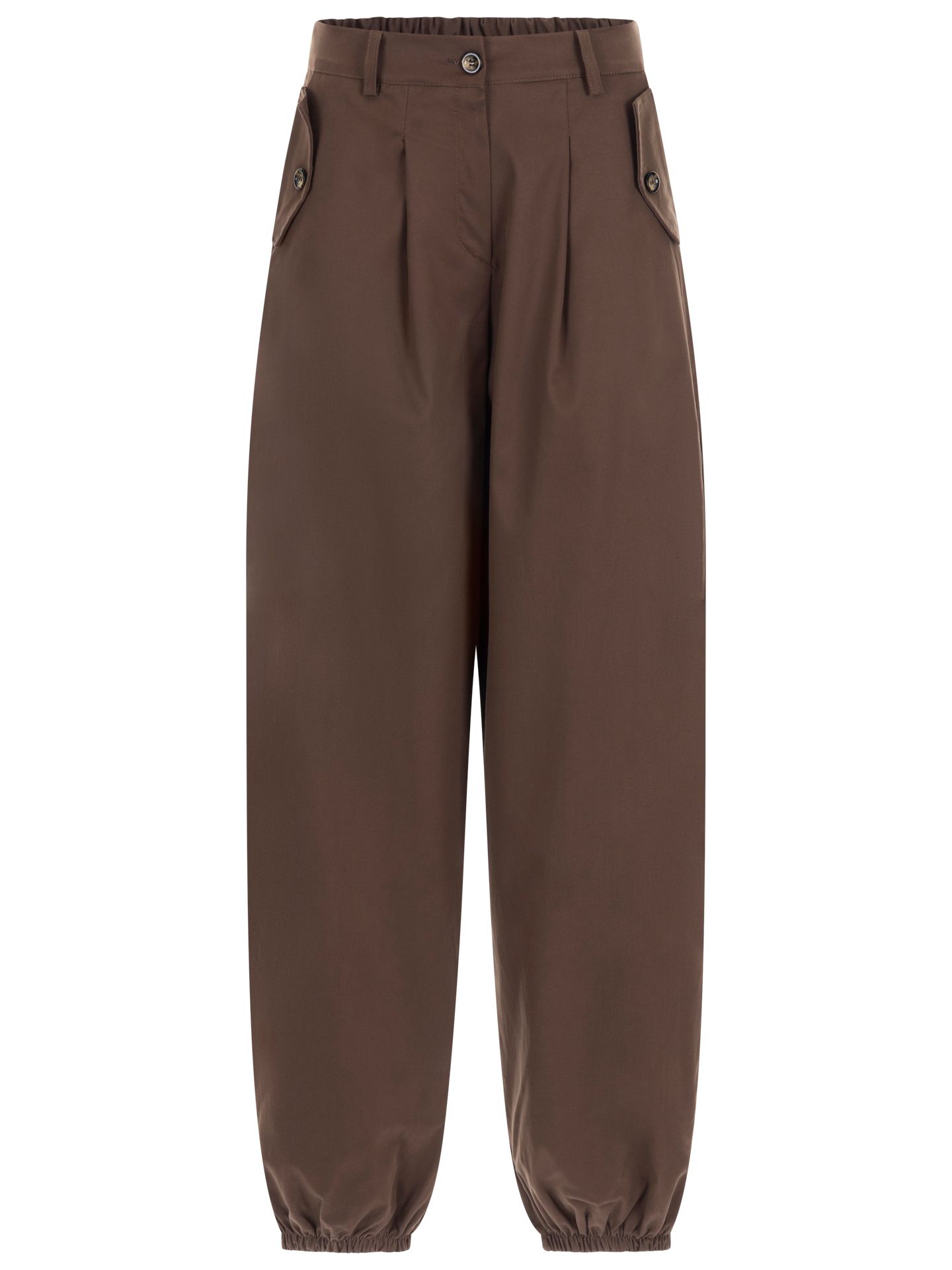 SAAR Barrel Broek Vanesca Bruin 00085568-5800