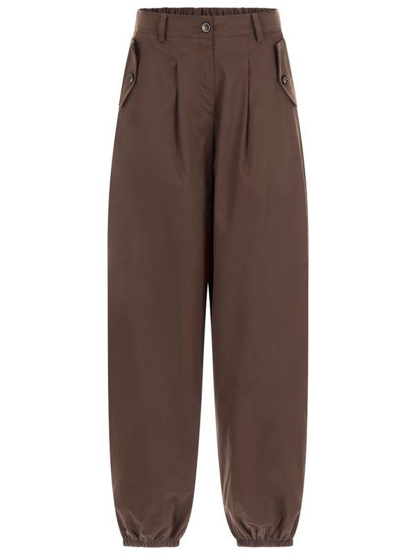SAAR Barrel Broek Vanesca Bruin 2900083356033