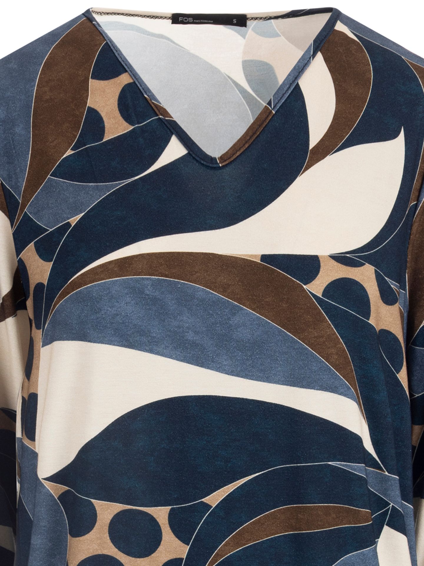 FOS Fashion Shirt Vivi Blauw 00085594-1500