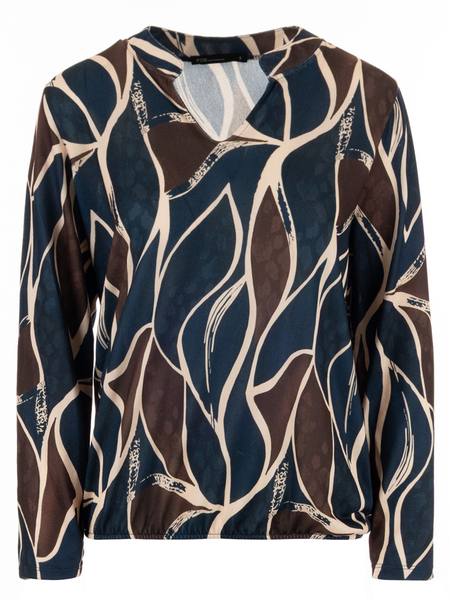 FOS Fashion Shirt Eefje Blauw 00085595-1500