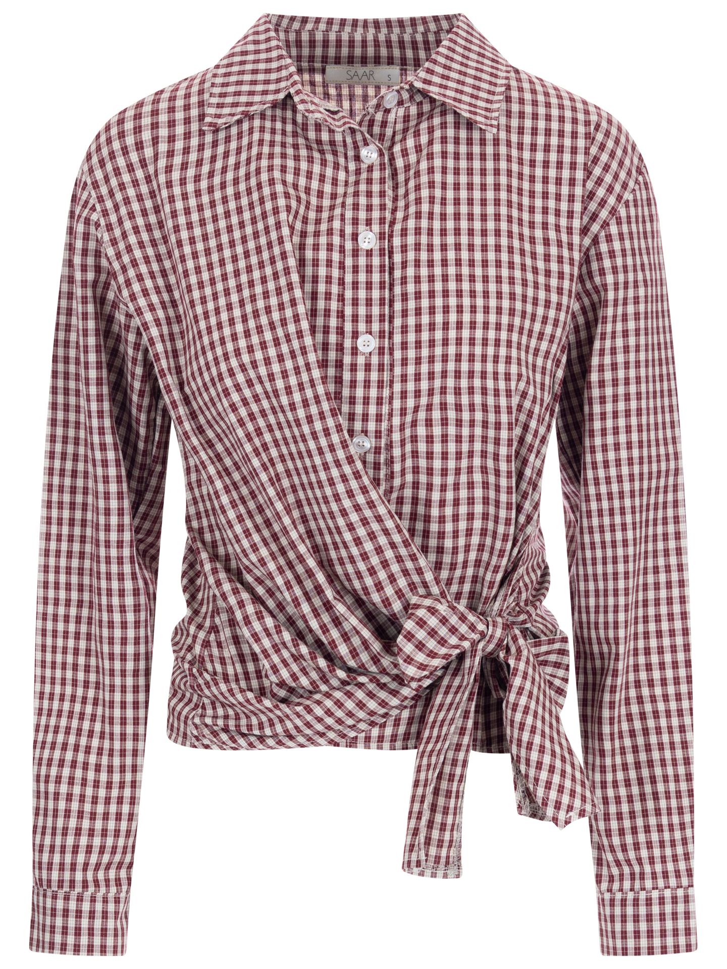 SAAR Blouse Vluit Rood 00085606-3600