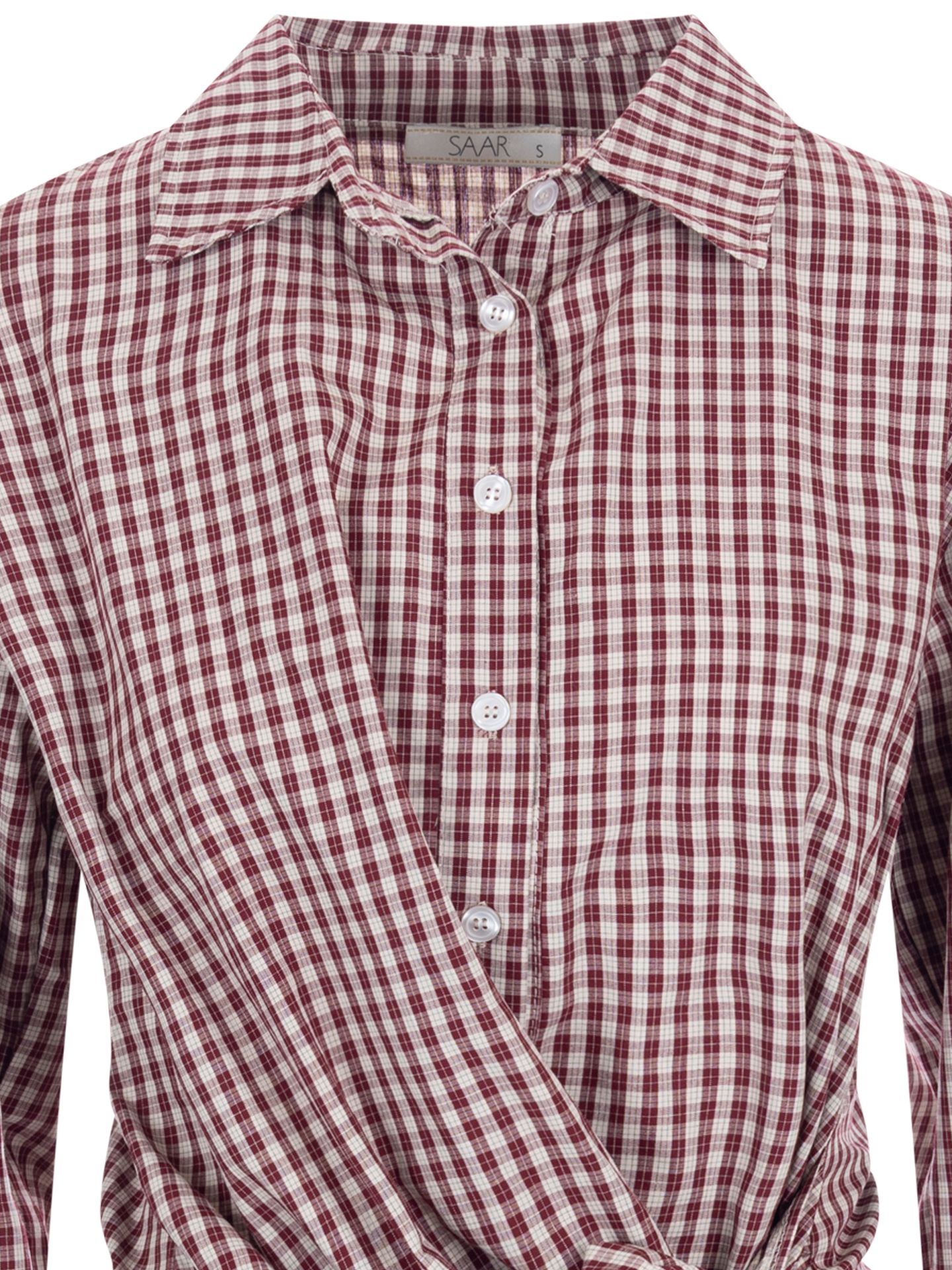 SAAR Blouse Vluit Rood 00085606-3600