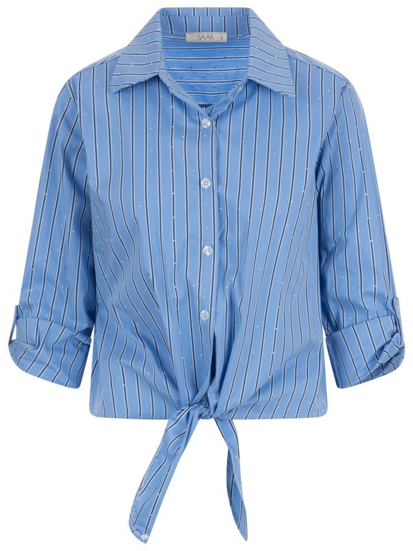 SAAR Blouse Veronique Blauw 2900084687044