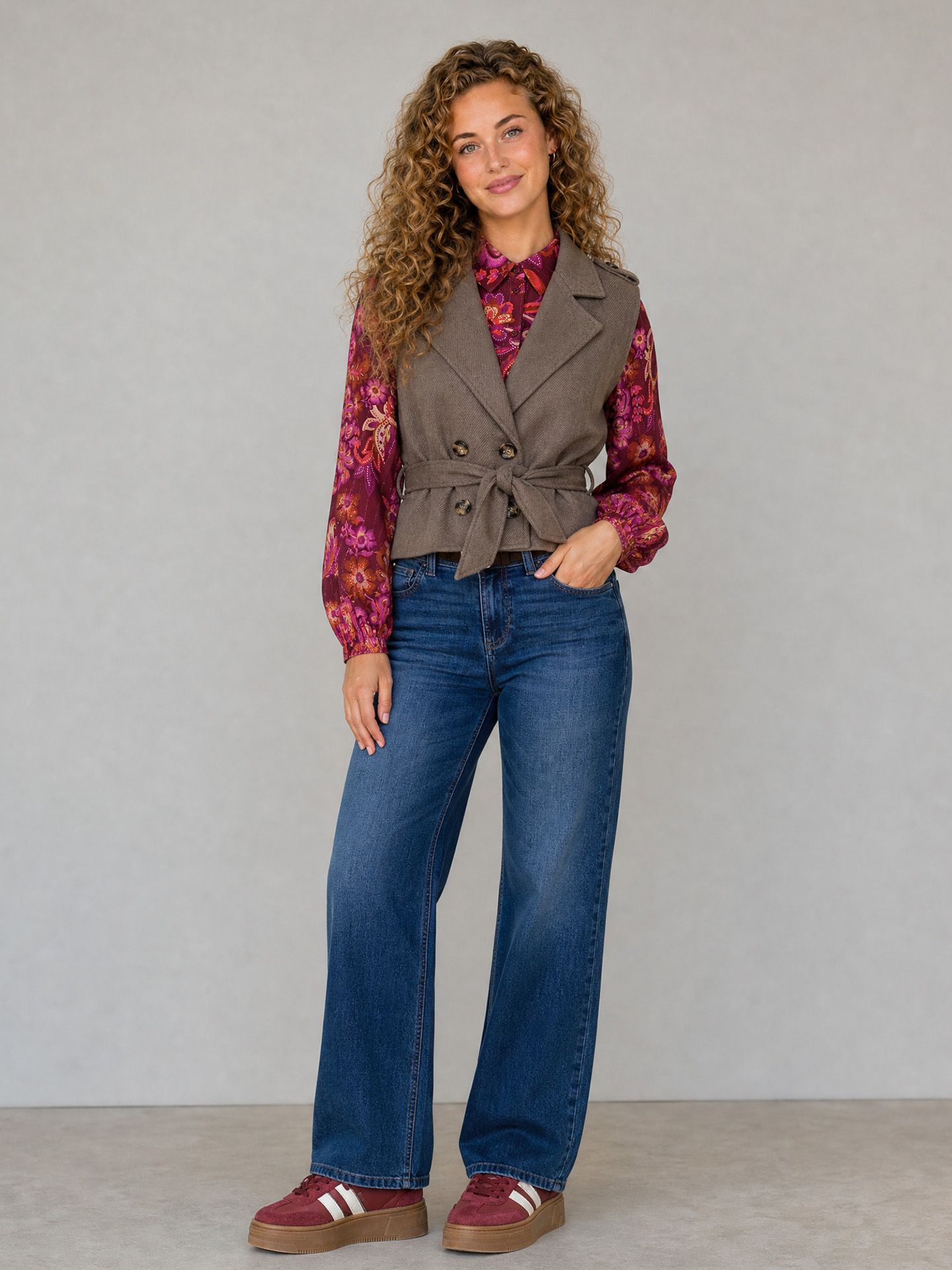 SAAR Gilet Vilet Taupe 00085612-5500