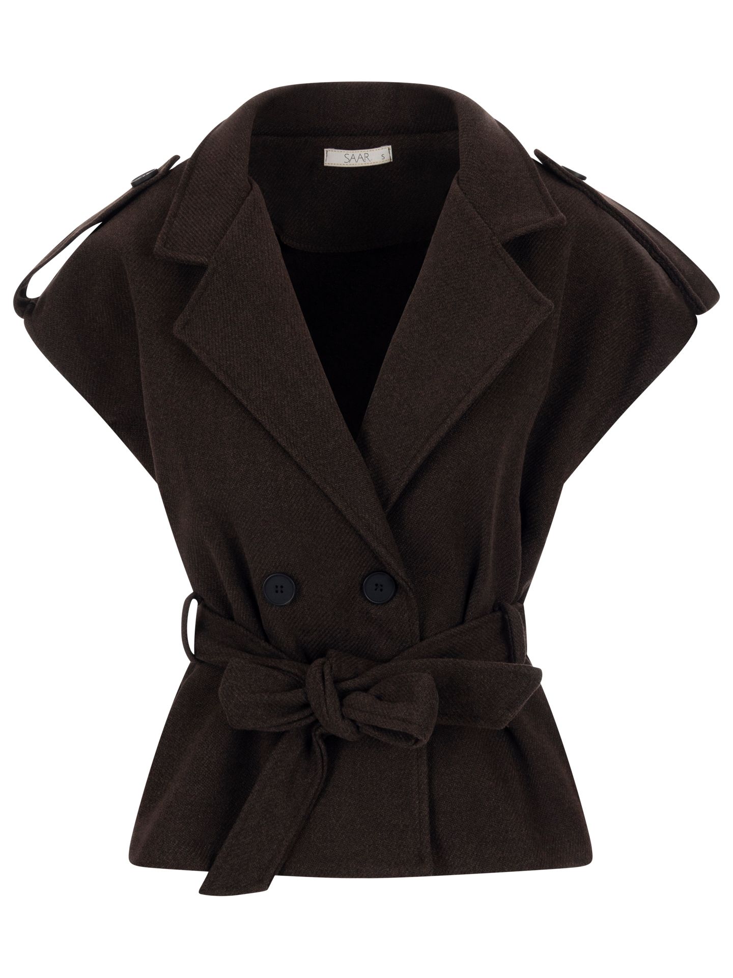 SAAR Vest Vilet Bruin 00085612-5800