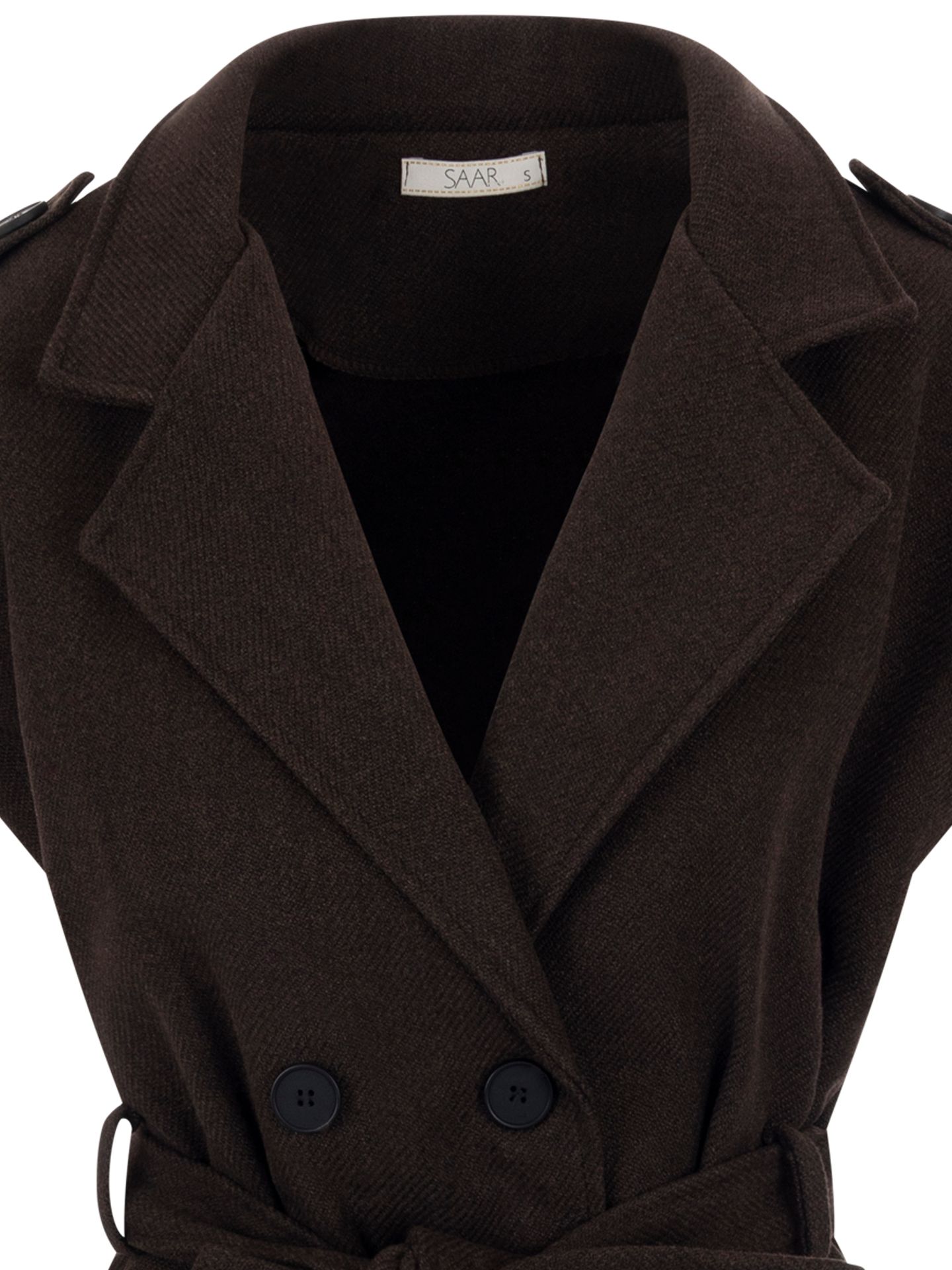 SAAR Vest Vilet Bruin 00085612-5800