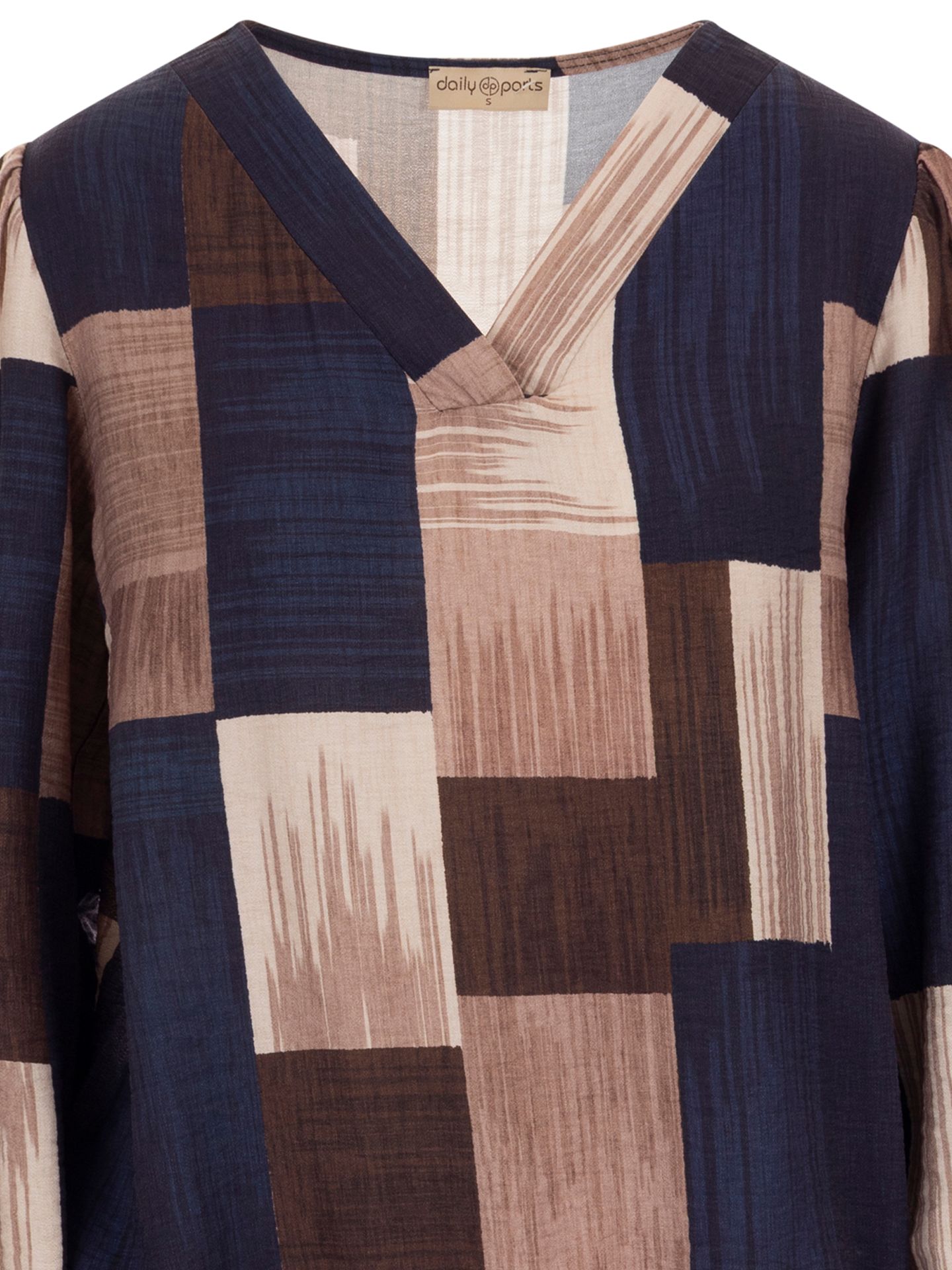 daily parts Blouse Mondria Blauw 00085620-1500