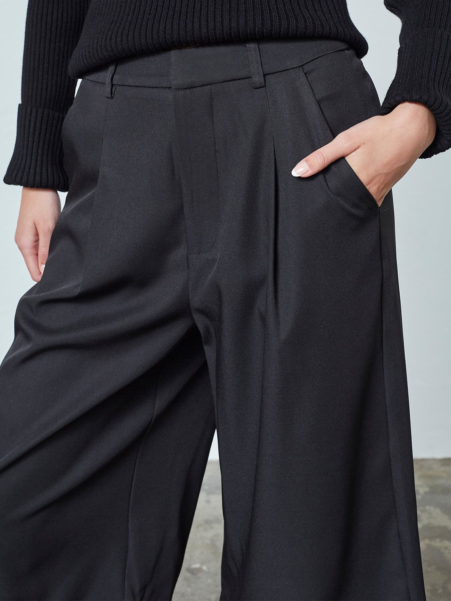Sisters Point Jorts Great Zwart 00085634-7500