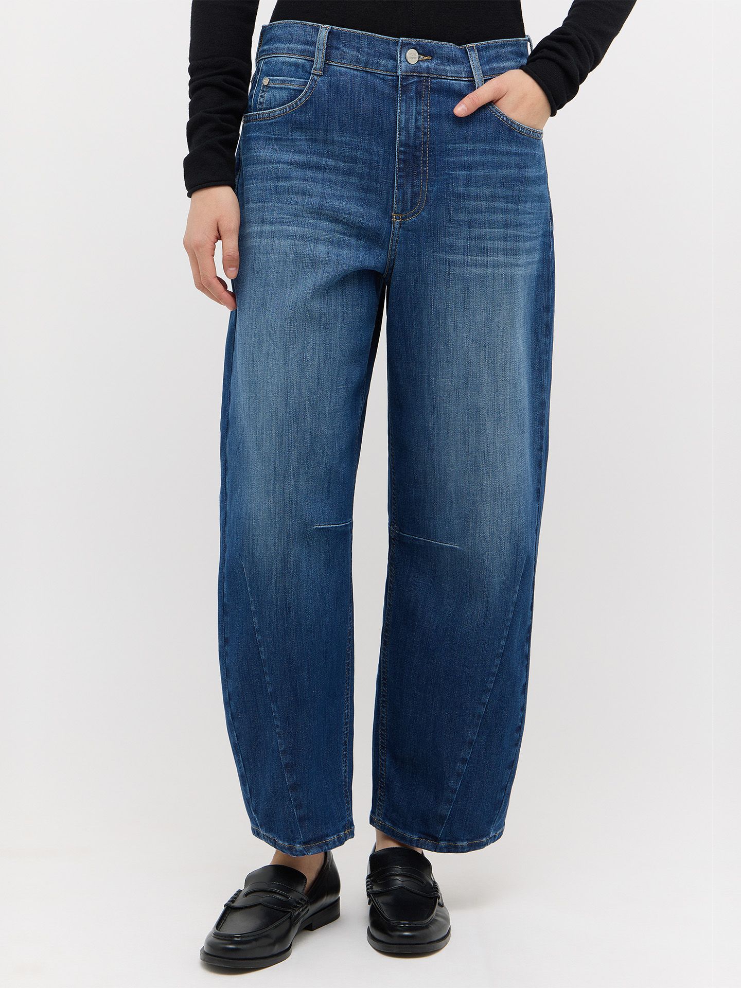 Angels Barrel Jeans Elly Blauw 00085678-770