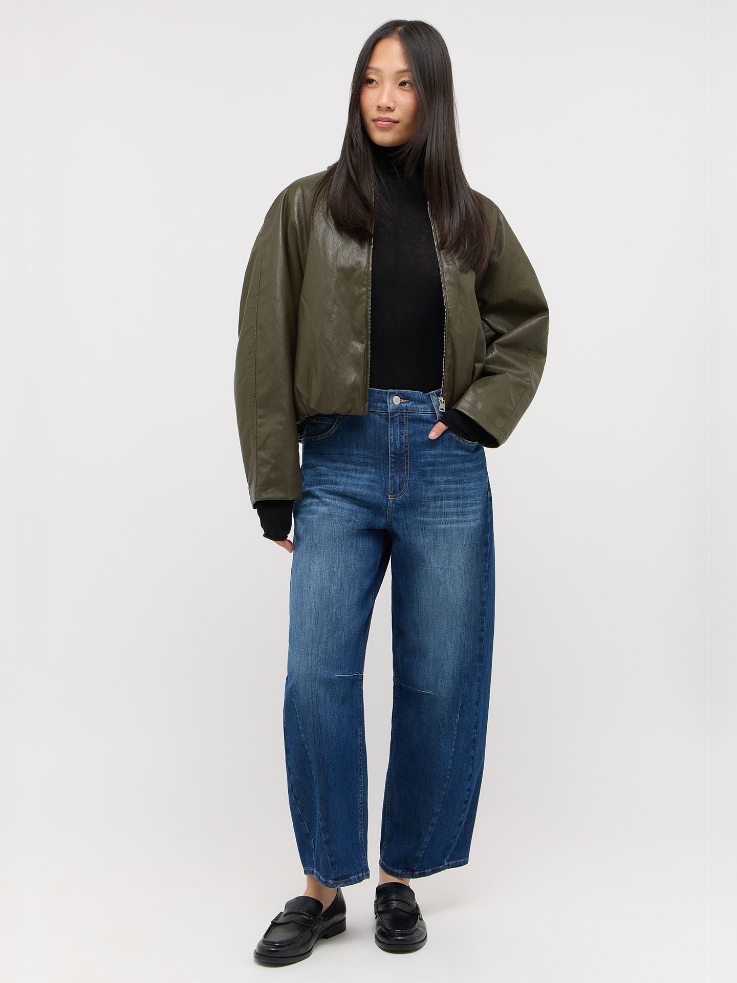 Angels Barrel Jeans Elly Blauw 00085678-770
