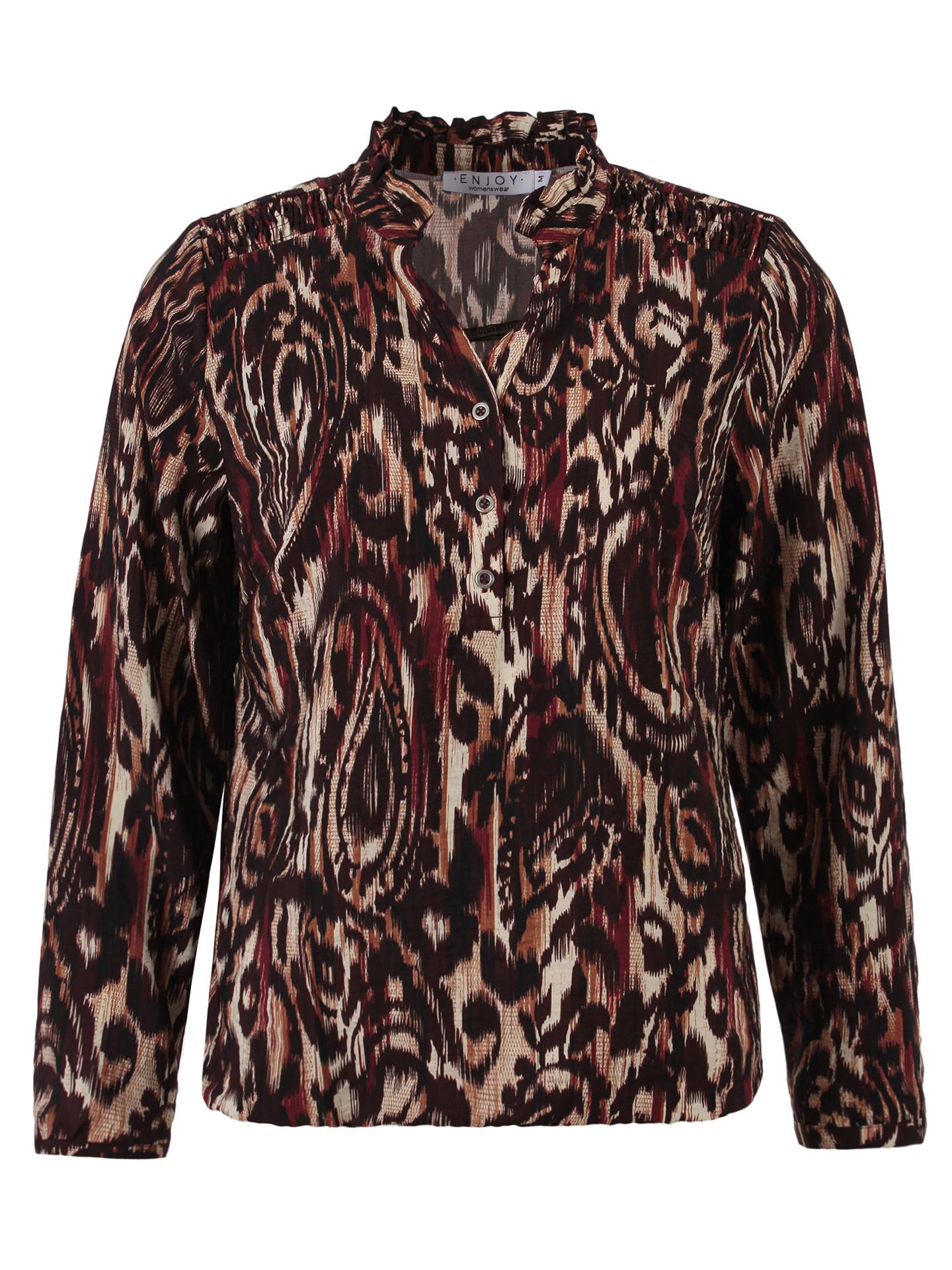 Enjoy Womenswear Blouse Deana Rood 00085681-3650