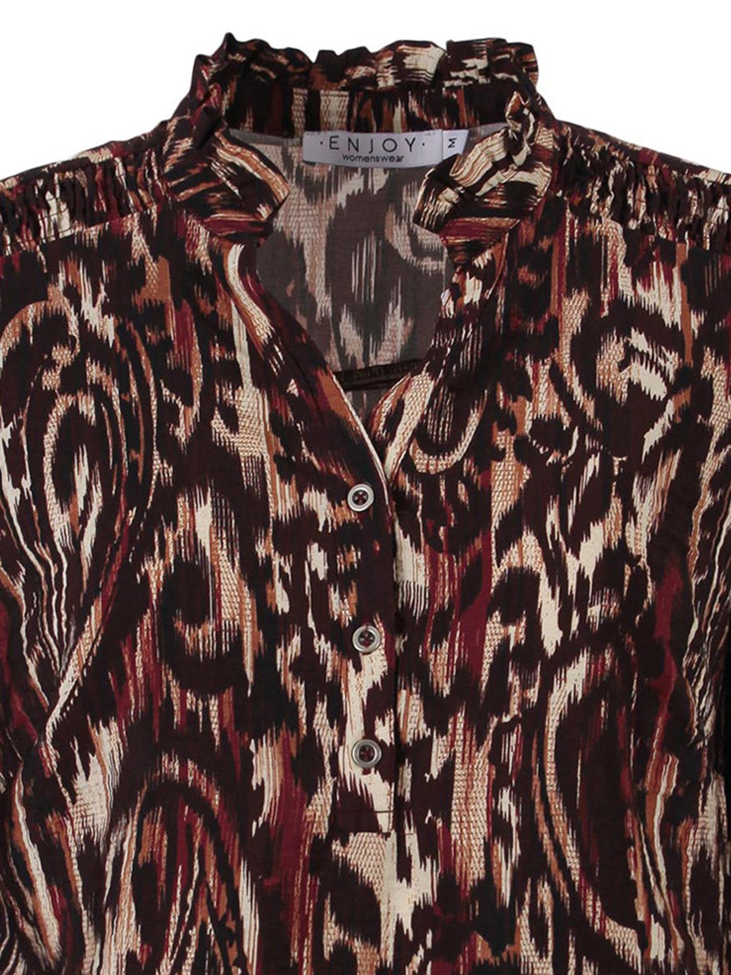 Enjoy Womenswear Blouse Deana Rood 00085681-3650