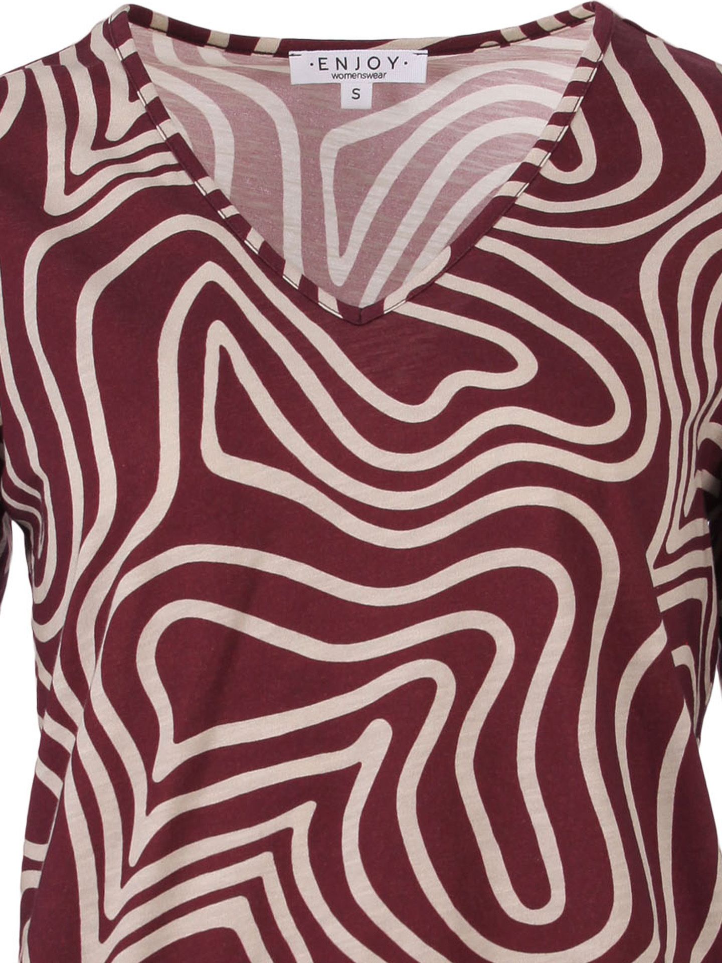 Enjoy Womenswear Shirt Kate Rood 00085686-3600