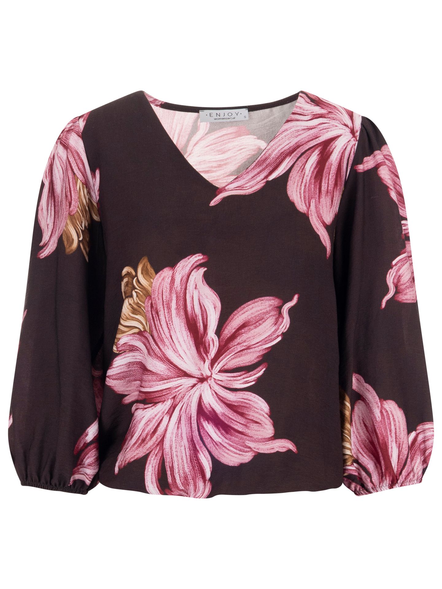 Enjoy Womenswear Blouse Veerle Bruin 00085688-5800