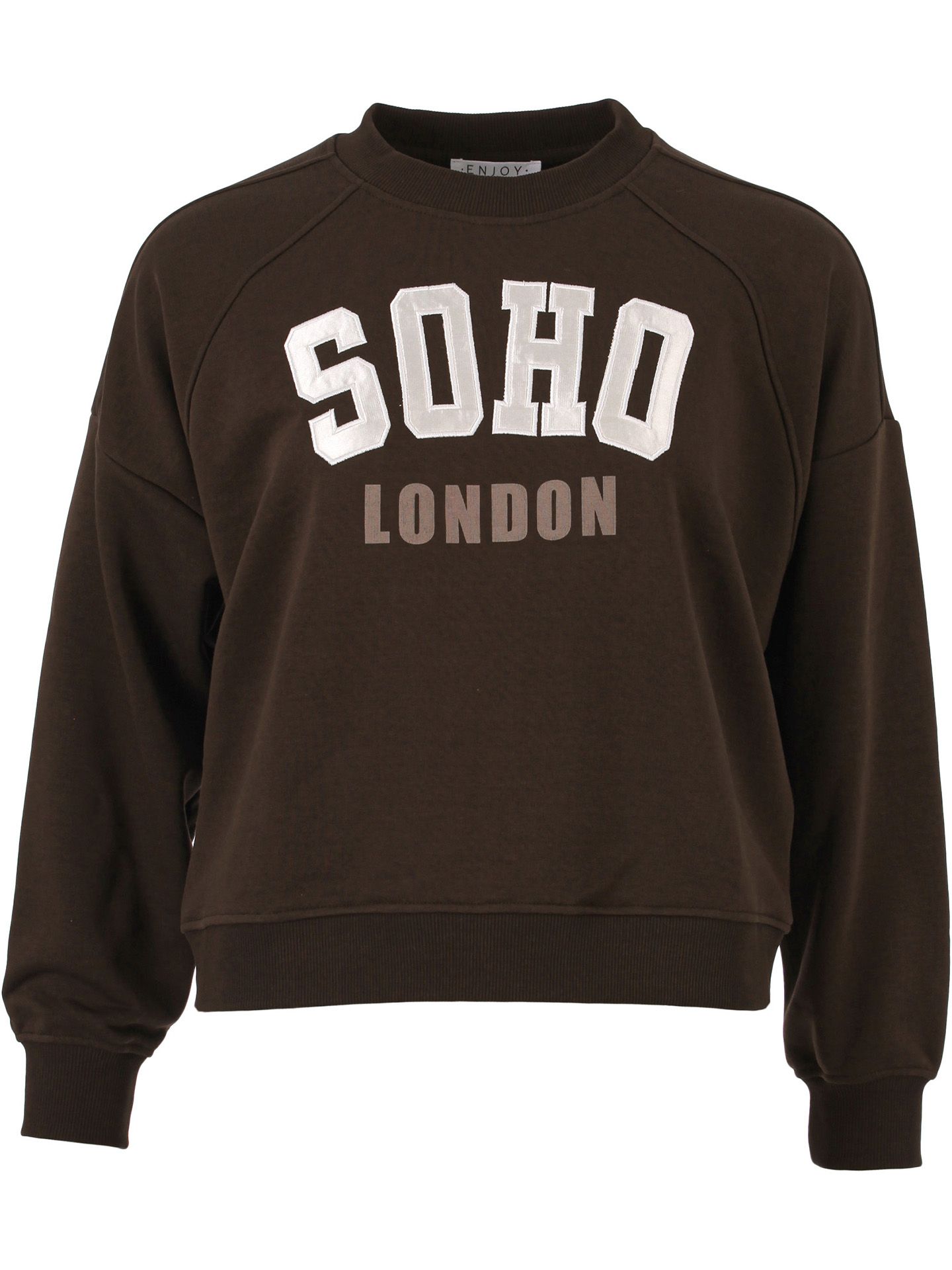 Enjoy Womenswear Sweater Elara Bruin 00085697-5800