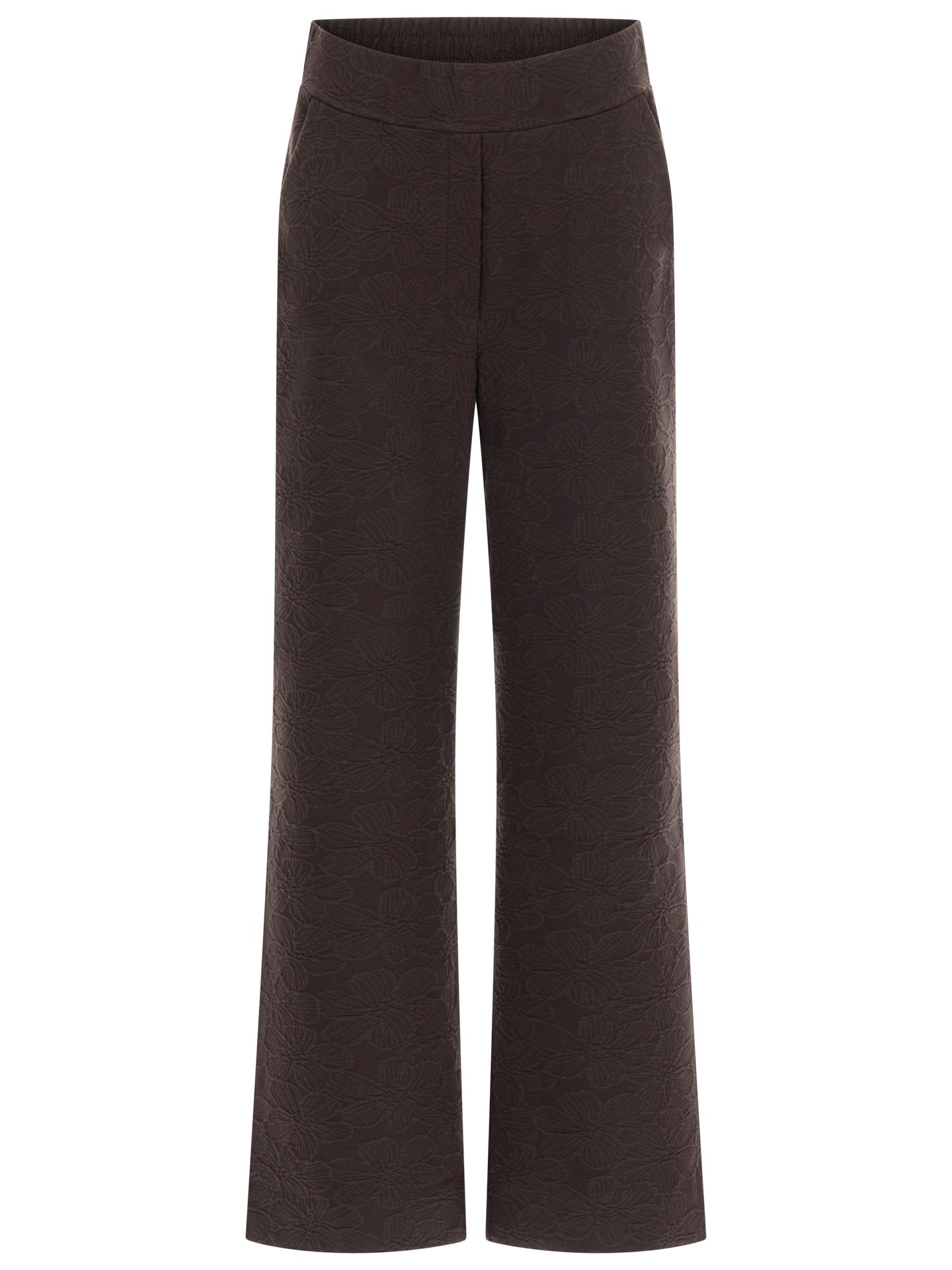 Enjoy Womenswear Wide Leg Broek Marlies Bruin 00085698-5800