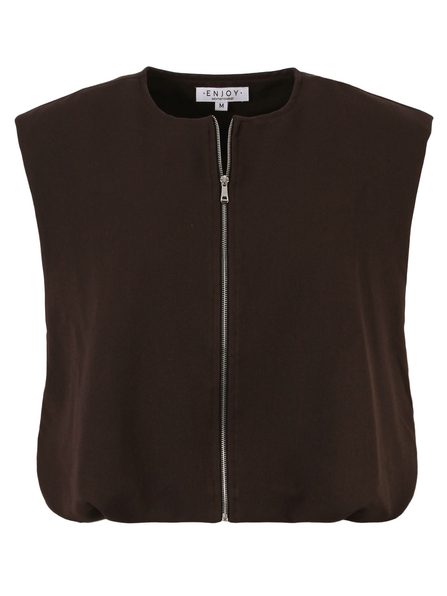 Enjoy Womenswear Gilet Evi Bruin 00085700-5800