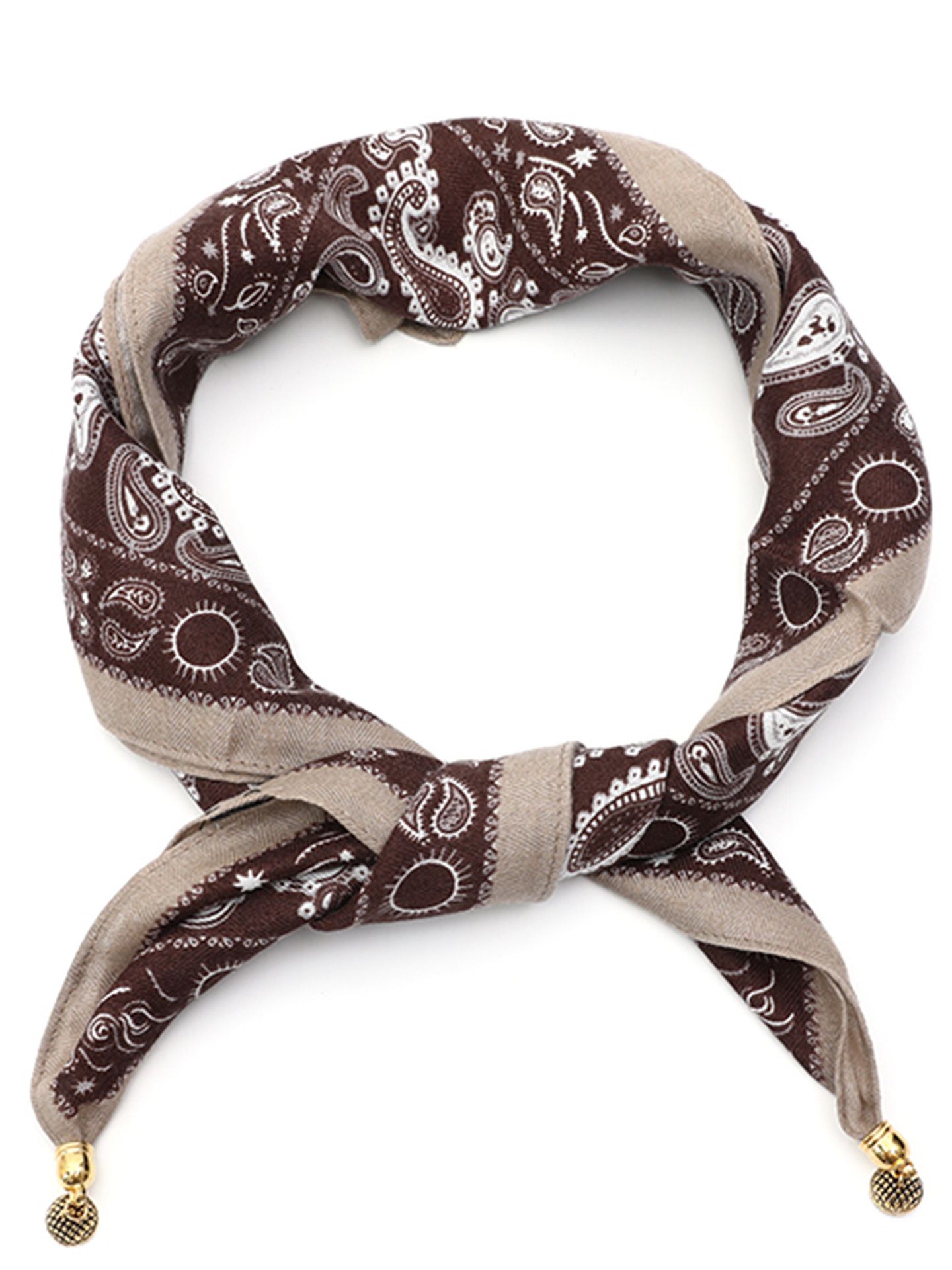 Schijvens mode Sjaal Lea Taupe 00085761-5520