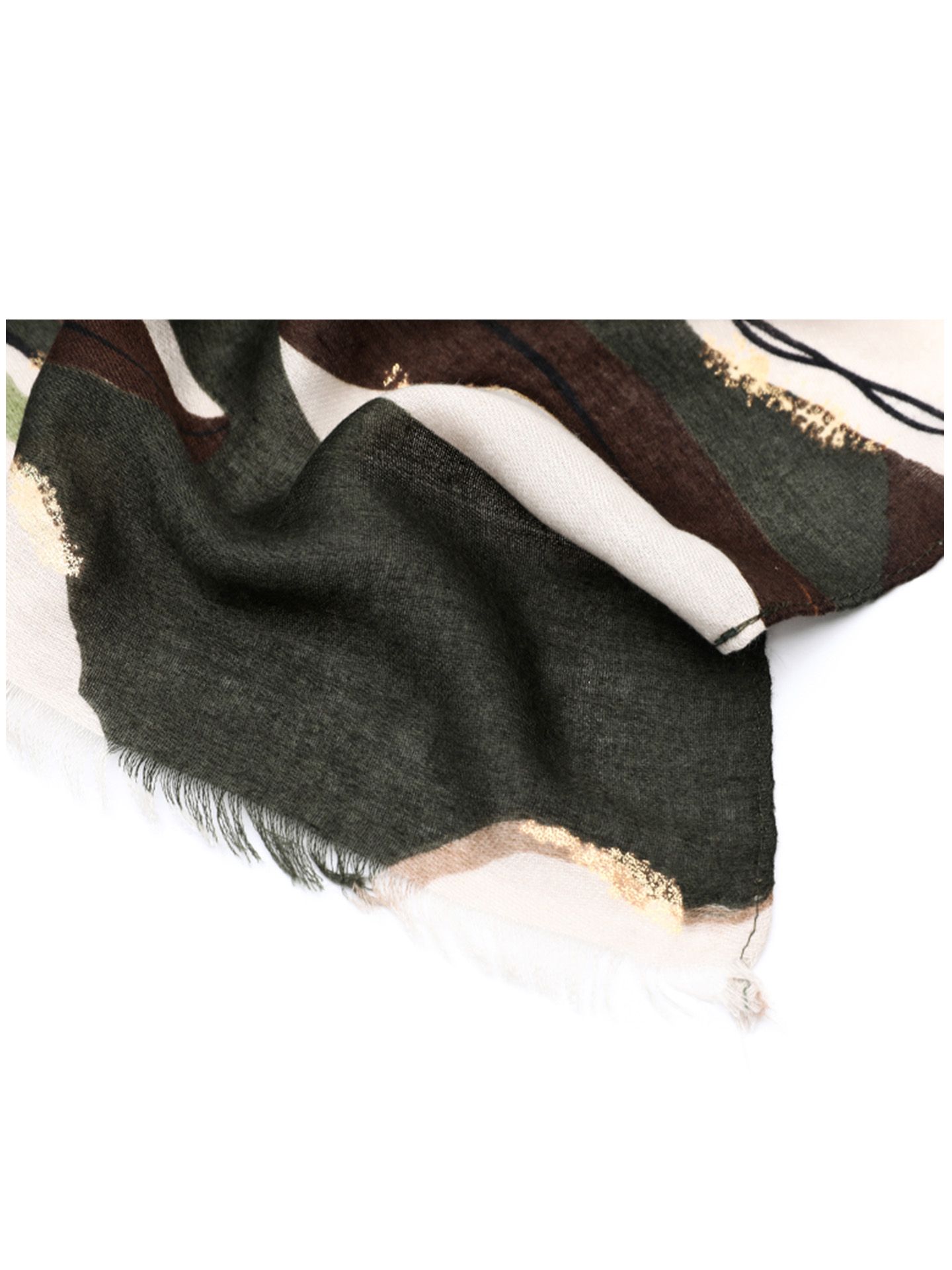 Schijvens mode Sjaal Puck Groen 00085765-6300