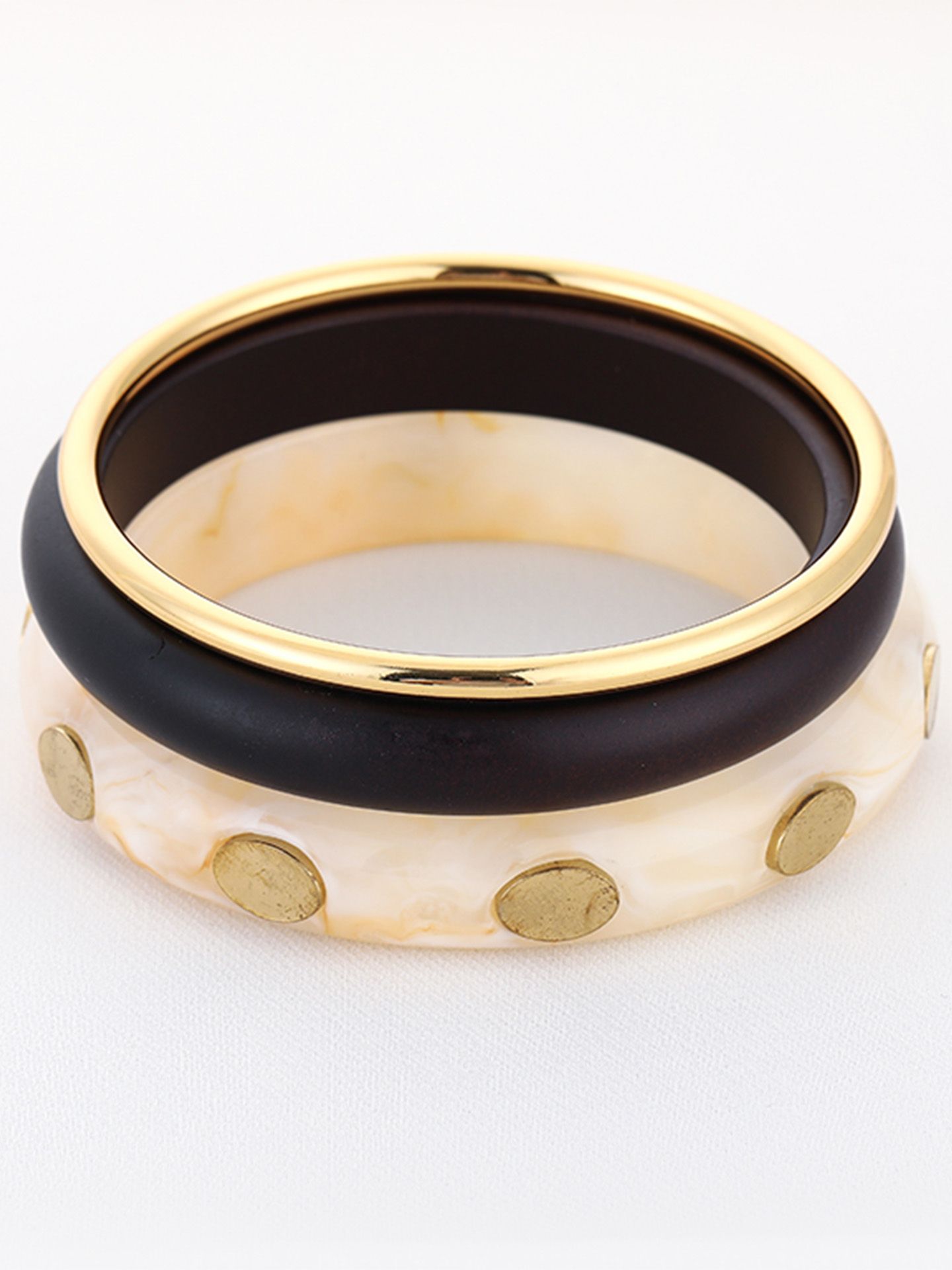 Schijvens mode Armband Kimmy Beige 00085782-5201