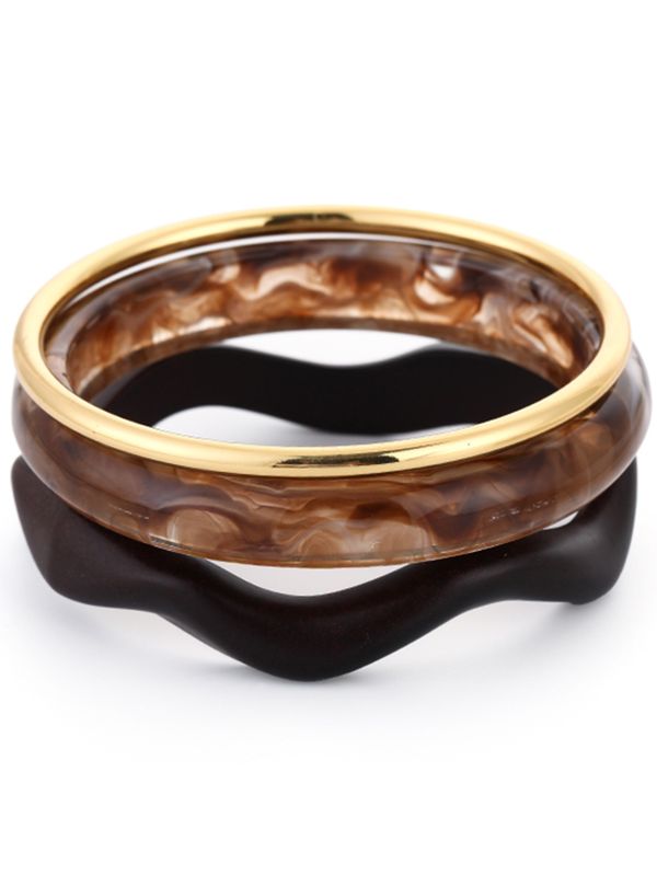 Schijvens mode Armband Jetje Taupe 2900083748012