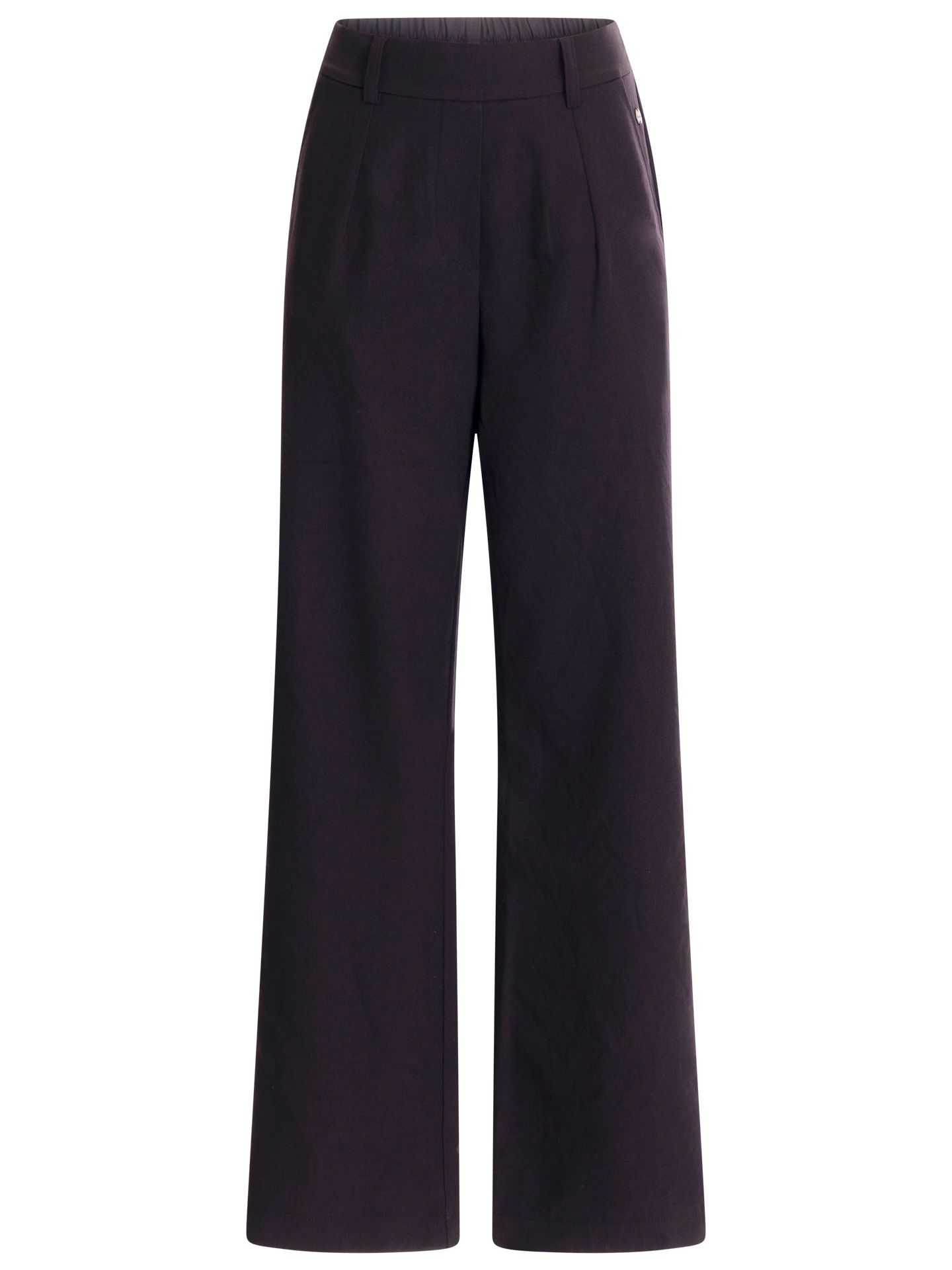 Elvira Collections Wide Leg Broek Julie Paars 00085841-4100