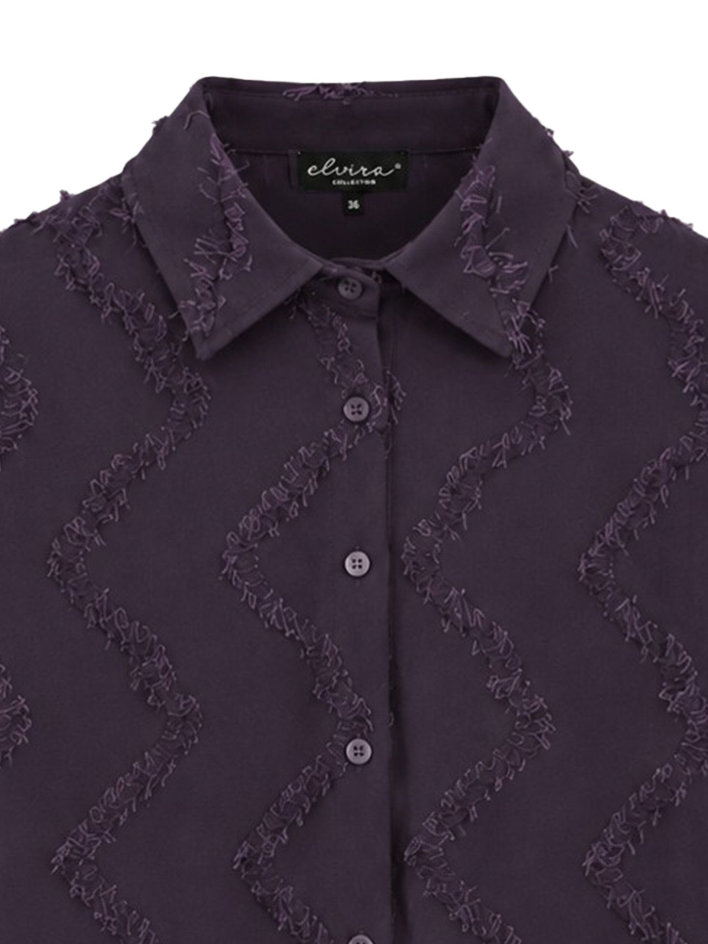 Elvira Collections Blouse Madelief Paars 00085842-4100