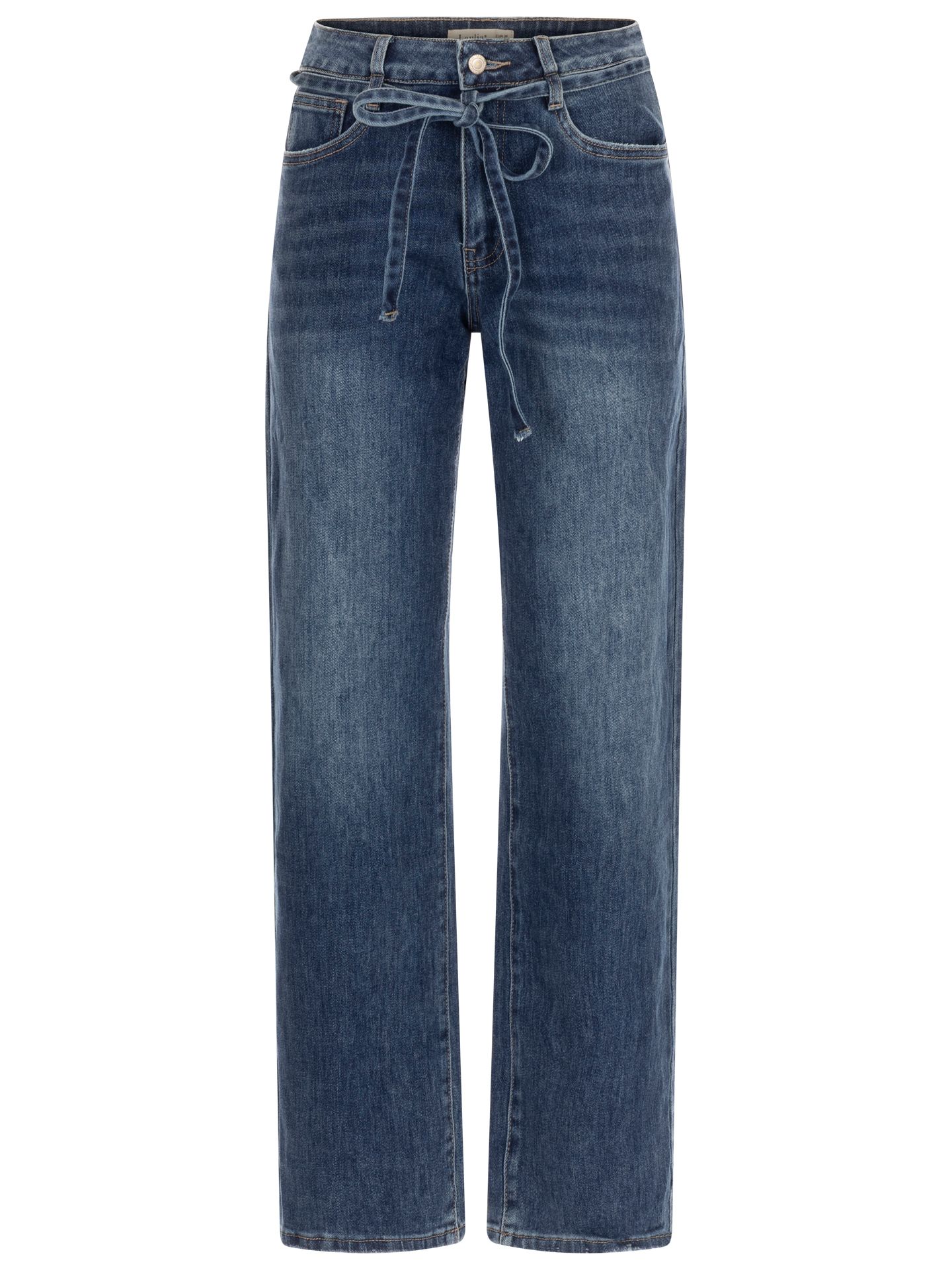 Laulia Wide Leg Jeans Faye Blauw 00085918-770
