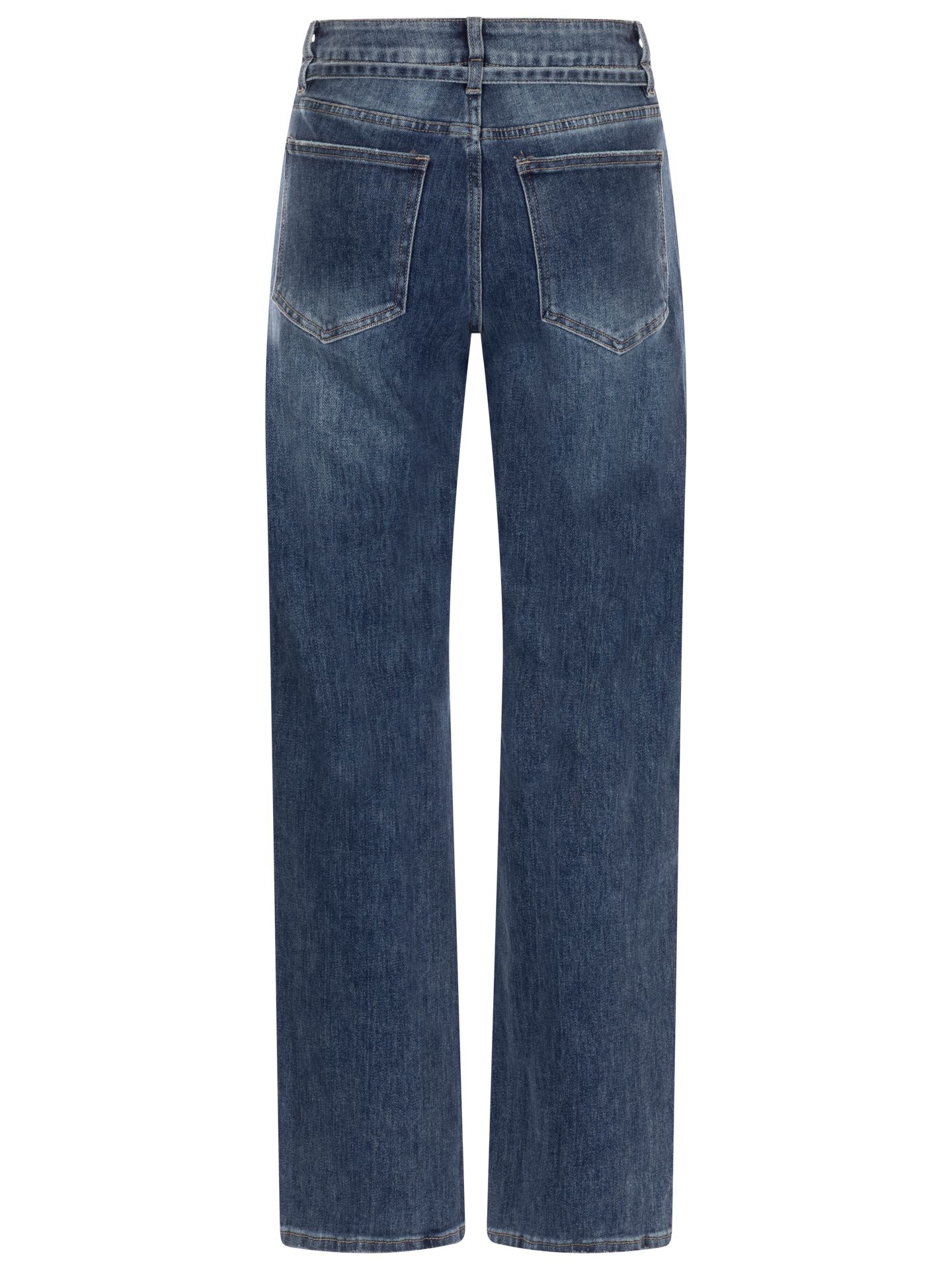 Laulia Wide Leg Jeans Faye Blauw 00085918-770