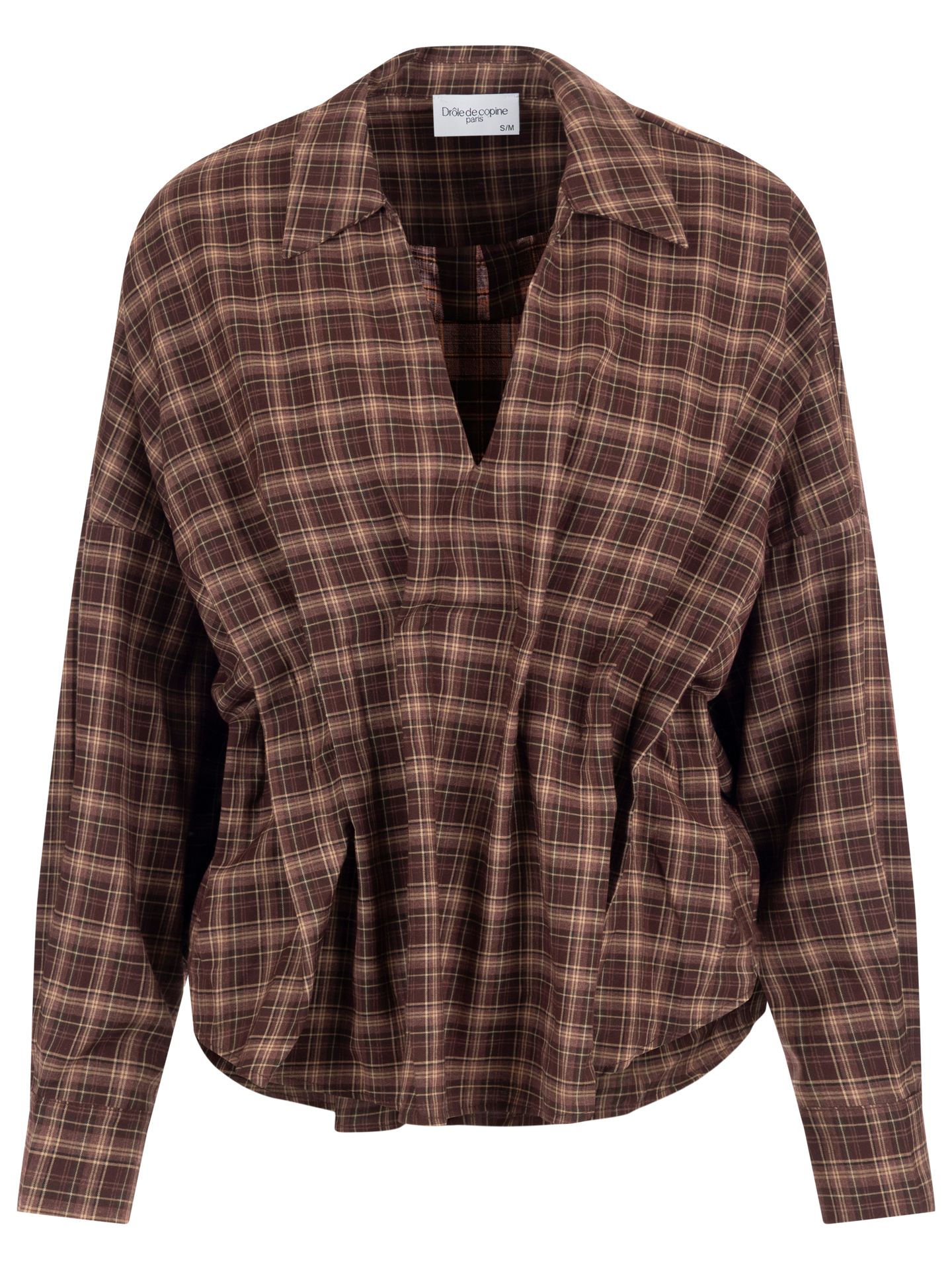 Drole de Copine Blouse Maya Paars 00085937-4100