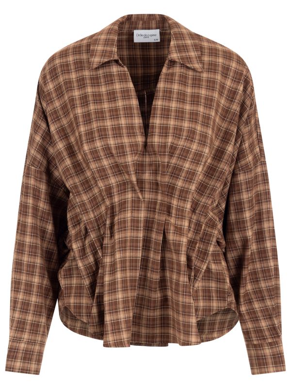 Drole de Copine Blouse Maya Camel 2900083973056