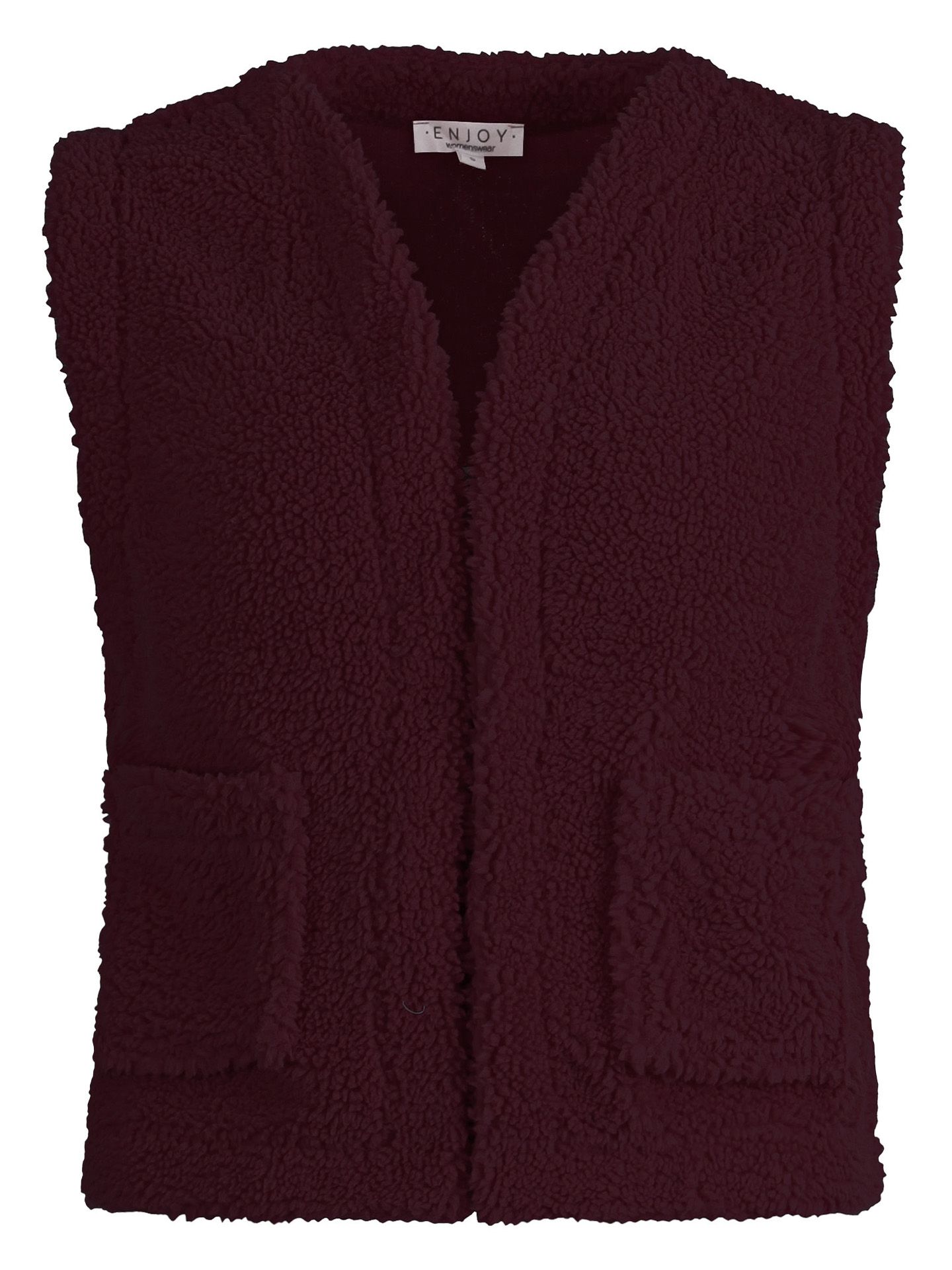 Enjoy Womenswear Gilet Lonneke Rood 00085939-3600
