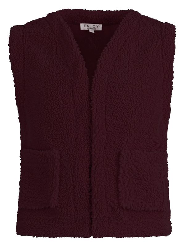 Enjoy Womenswear Gilet Lonneke Rood 2900083979041