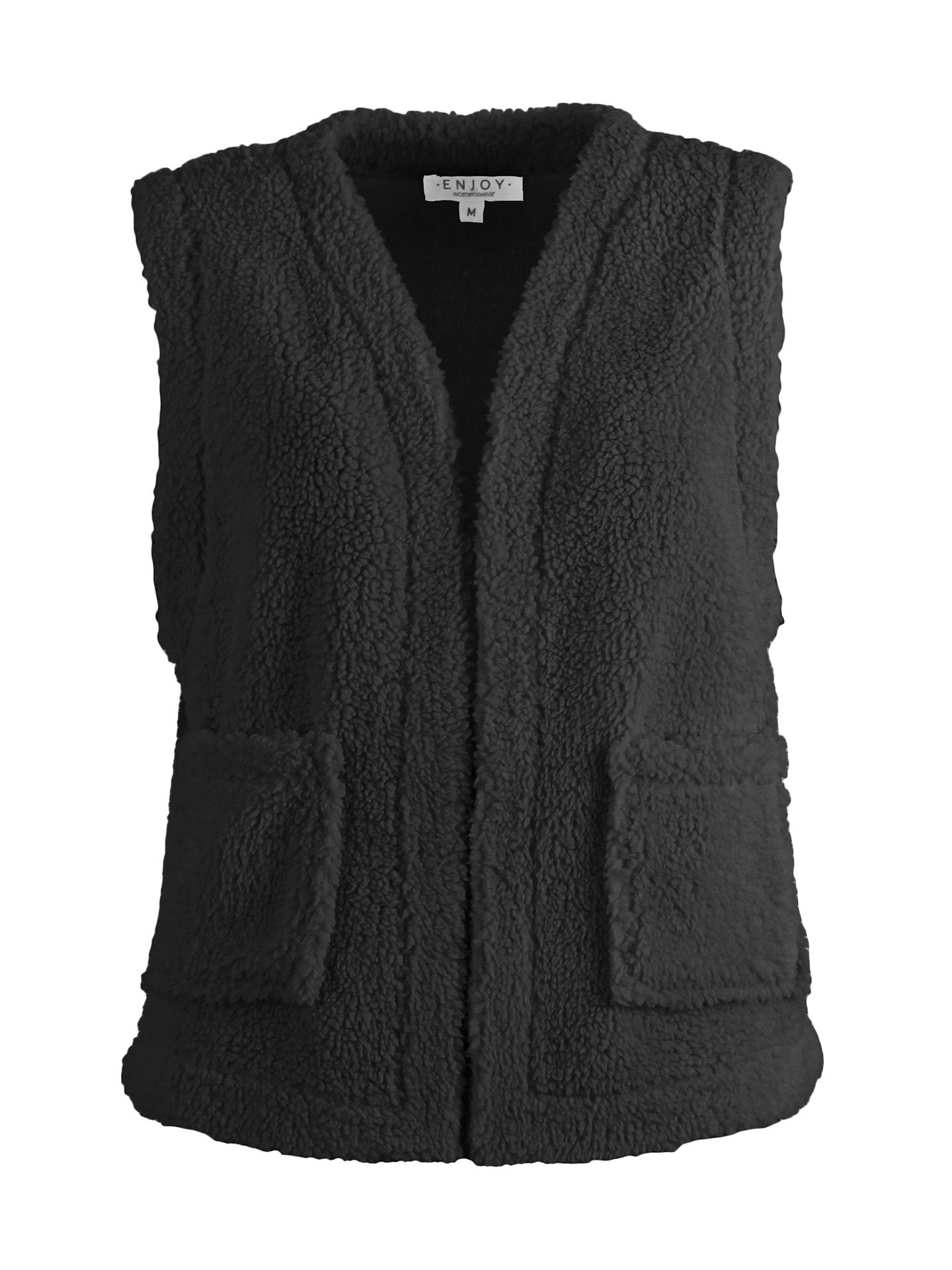 Enjoy Womenswear Gilet Lonneke Zwart 00085939-7500