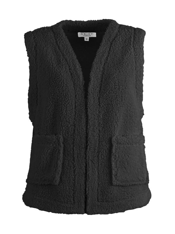Enjoy Womenswear Gilet Lonneke Zwart 2900083977030