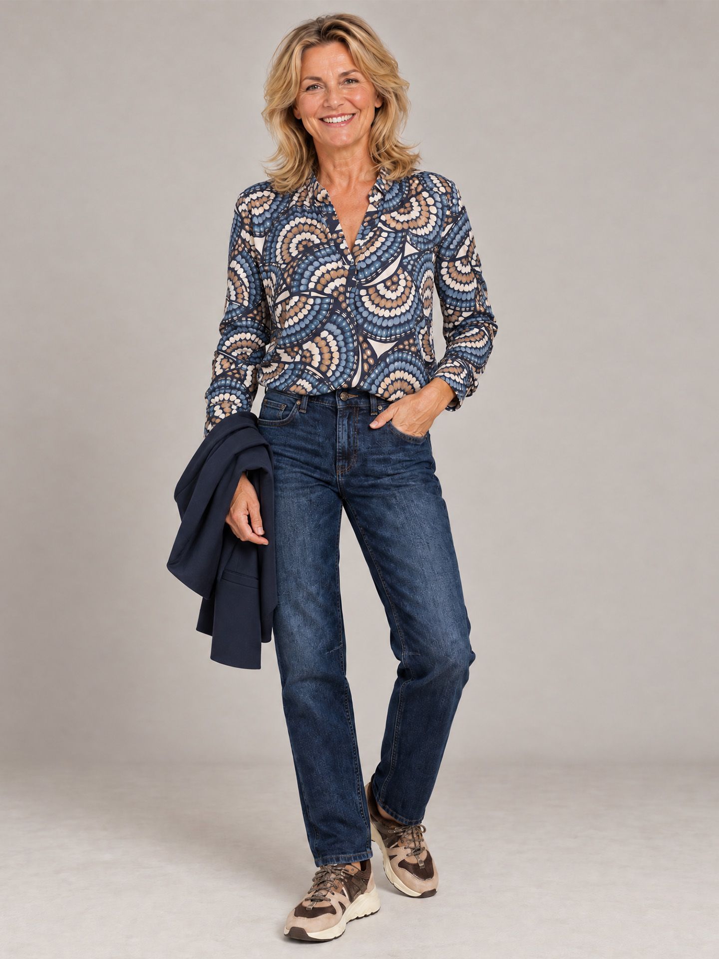 daily parts Blouse Mariana Blauw 00086074-1500