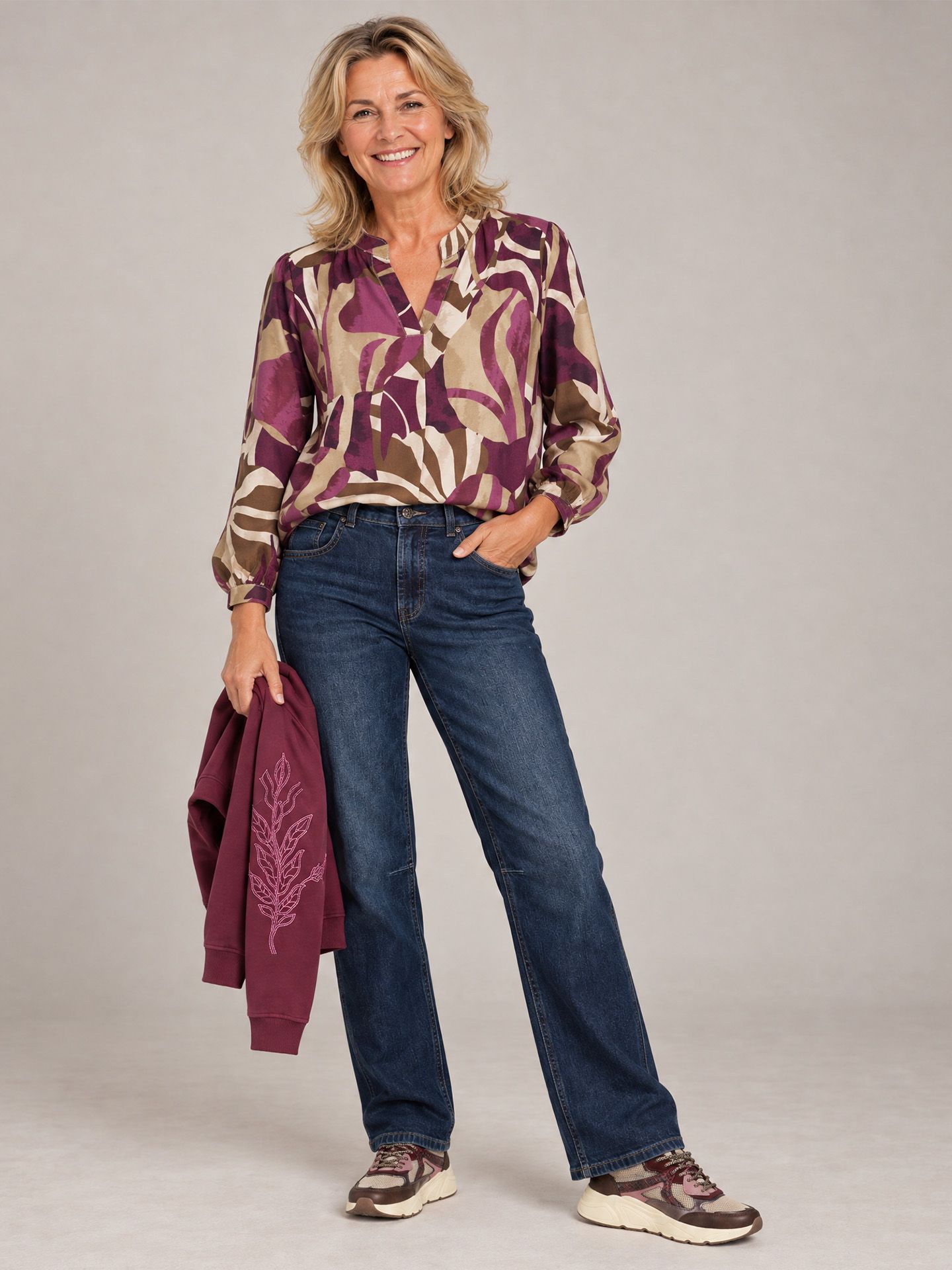 daily parts Blouse Minedra Rood 00086075-3600