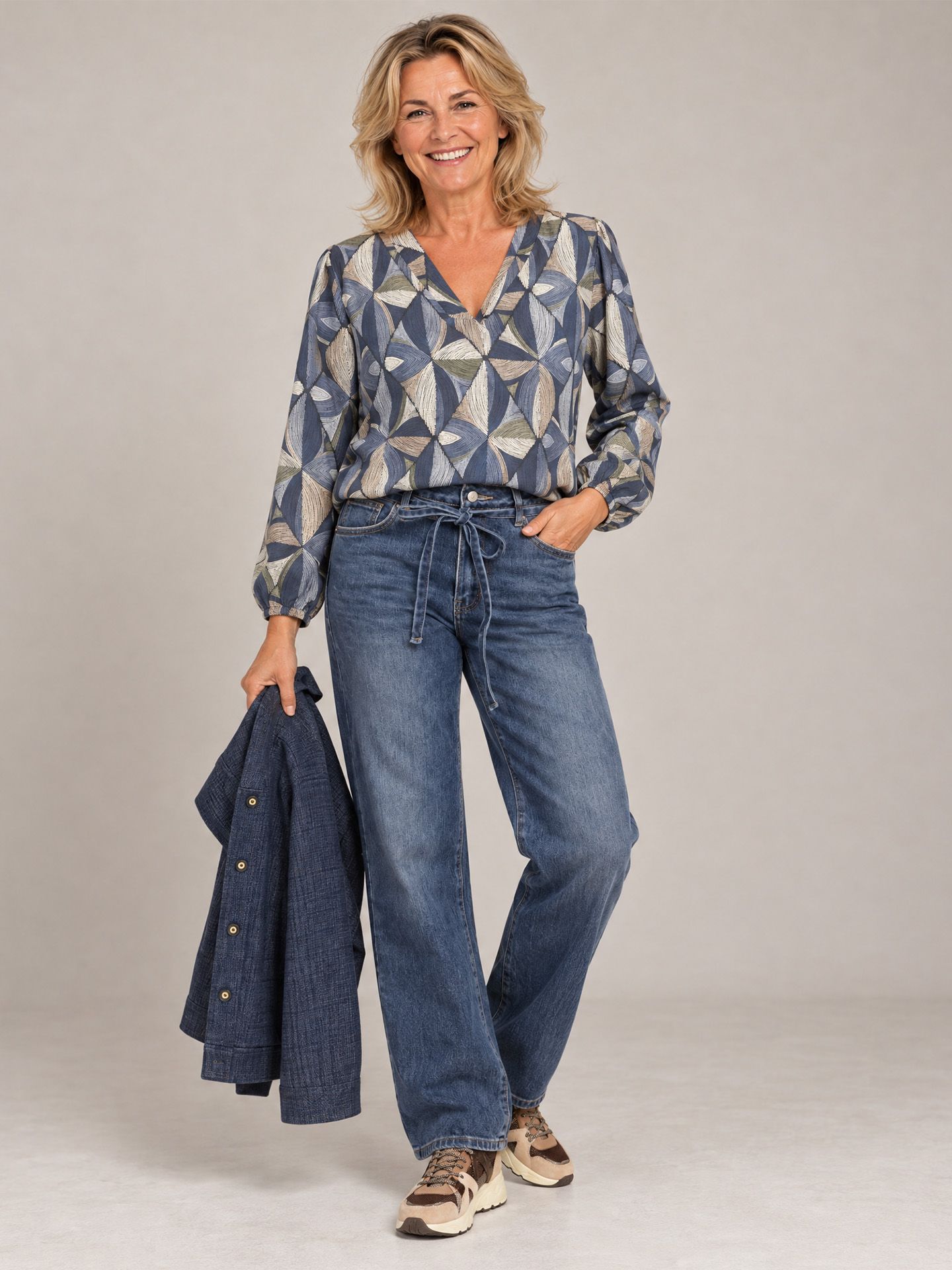 daily parts Blouse Monata Blauw 00086076-1500