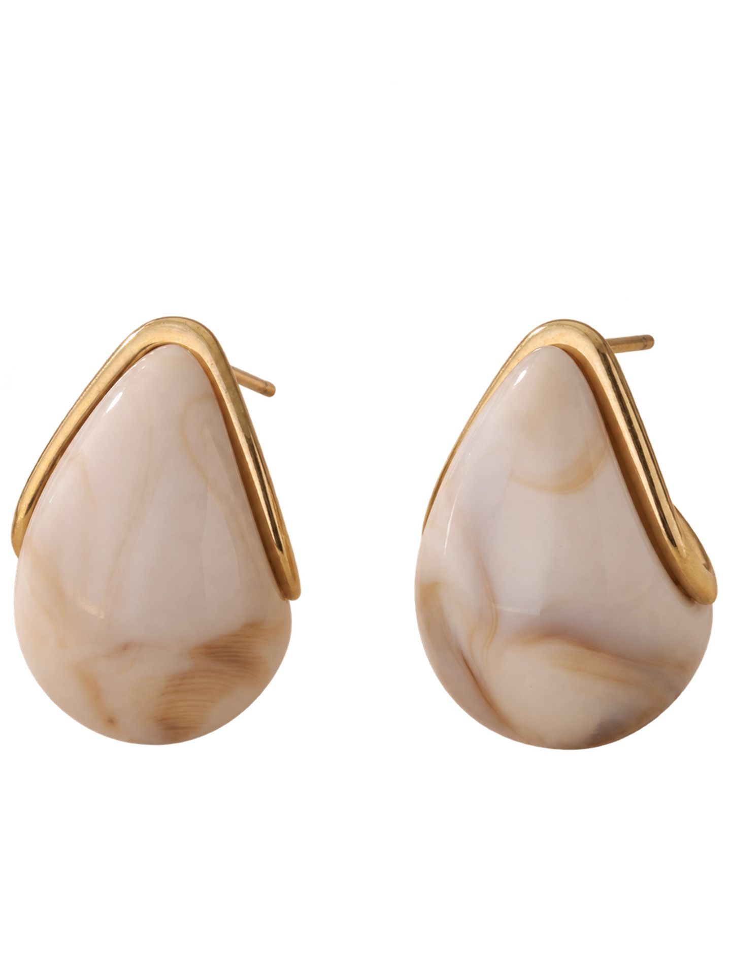 Lovelika Oorbellen Bridget Beige 00086103-5200